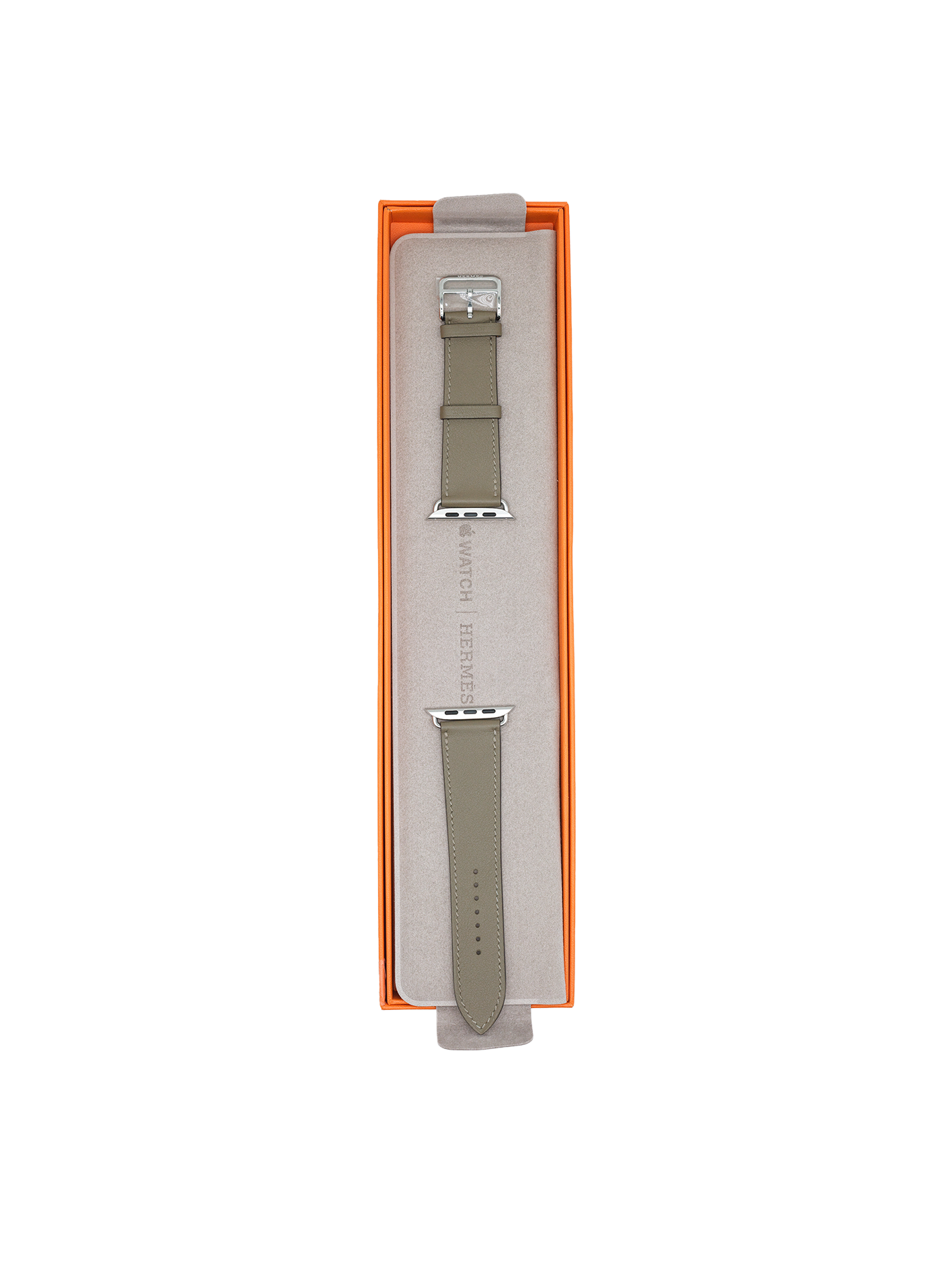 NEW HERMÈS APPLE WATCH SINGLE TOUR 42 MM PHW