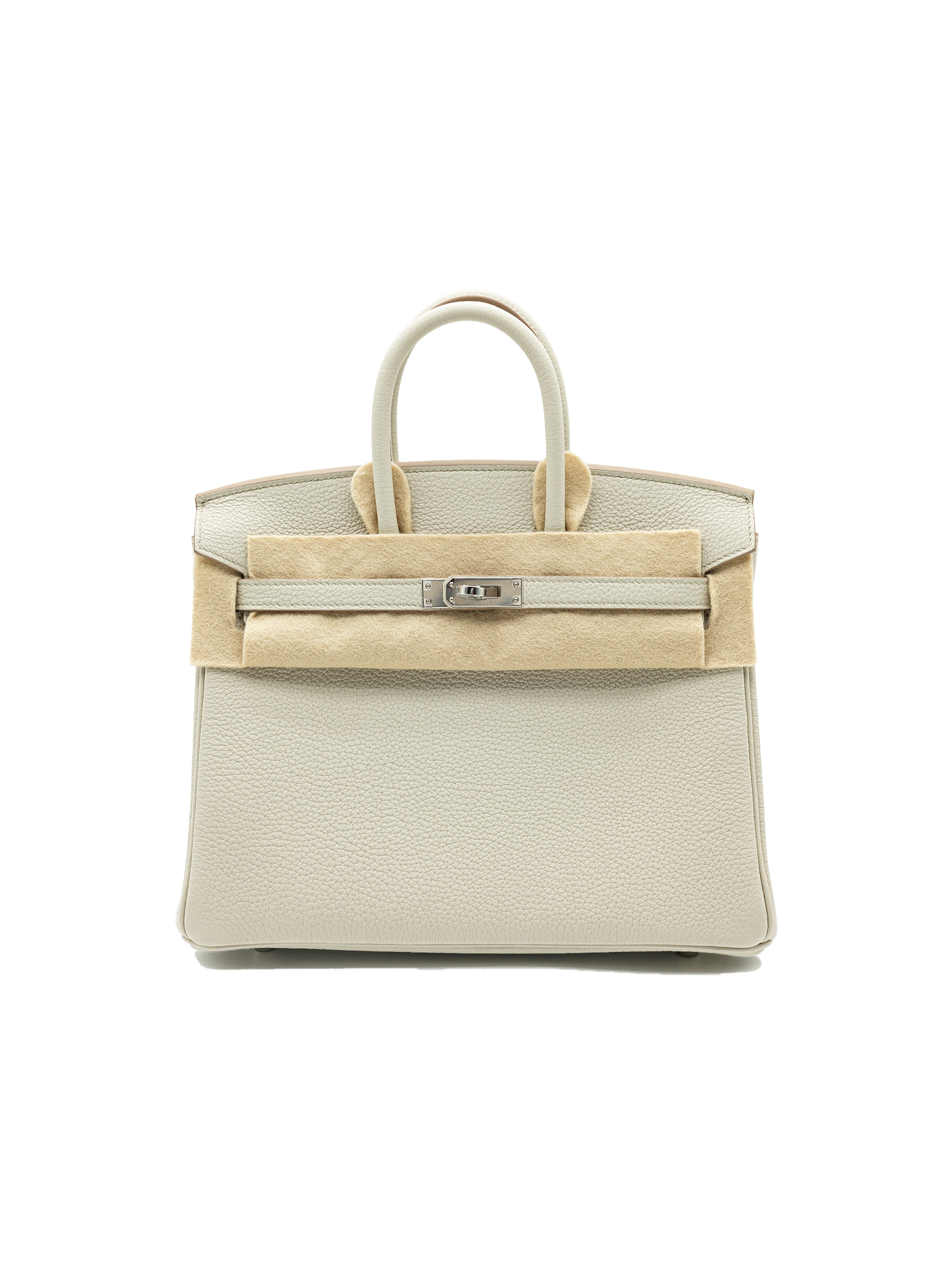 NEW HERMES BIRKIN 25 TOGO BETON PHW