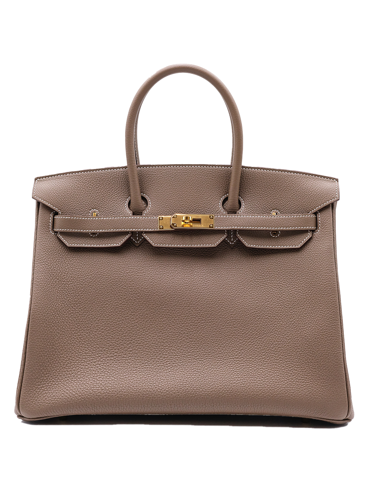 二手 HERMES BIRKIN 35 TOGO ETOUPE GHW