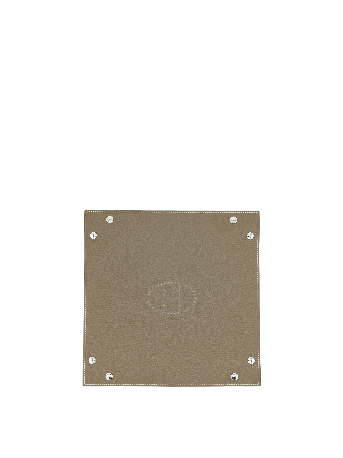 NEW HERMÈS MISES ET RELANCES H EVELYNE CHANGE TRAY TAURILLON CLEMENCE ETOUPE PHW