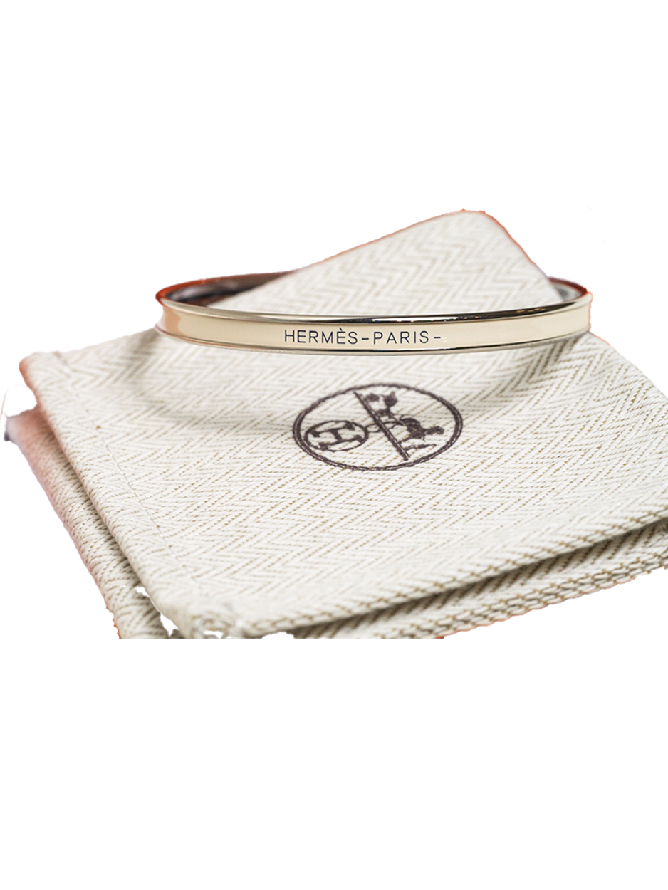 NEW BANGLE BRACELET CREME PHW