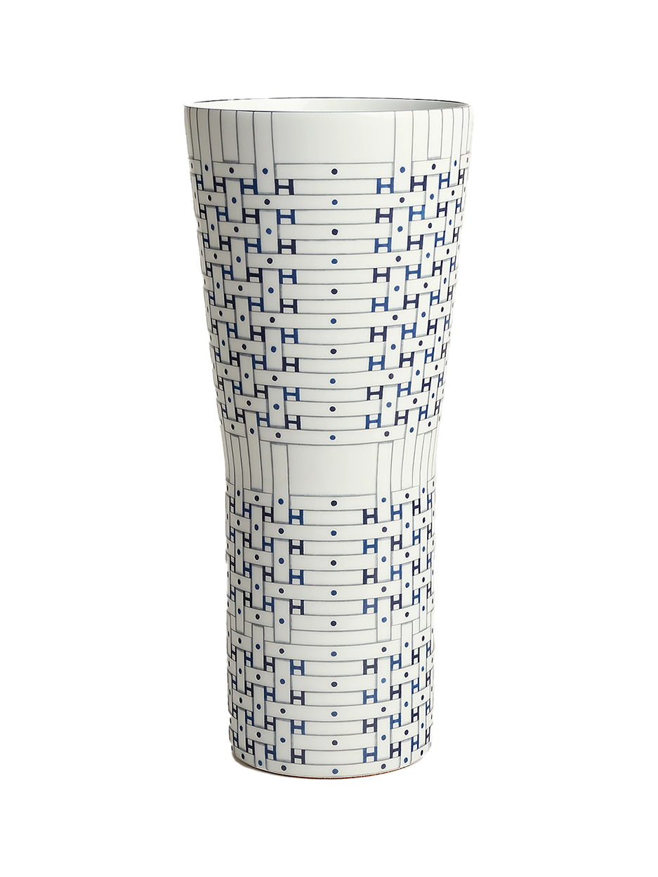NEW CANOPEE LE SON DU H VASE LARGE MODEL BLEU ENCRE