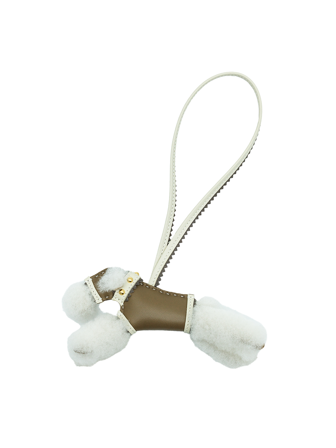 NEW RIVET BUDY CHARM ETOUPE SWIFT GHW