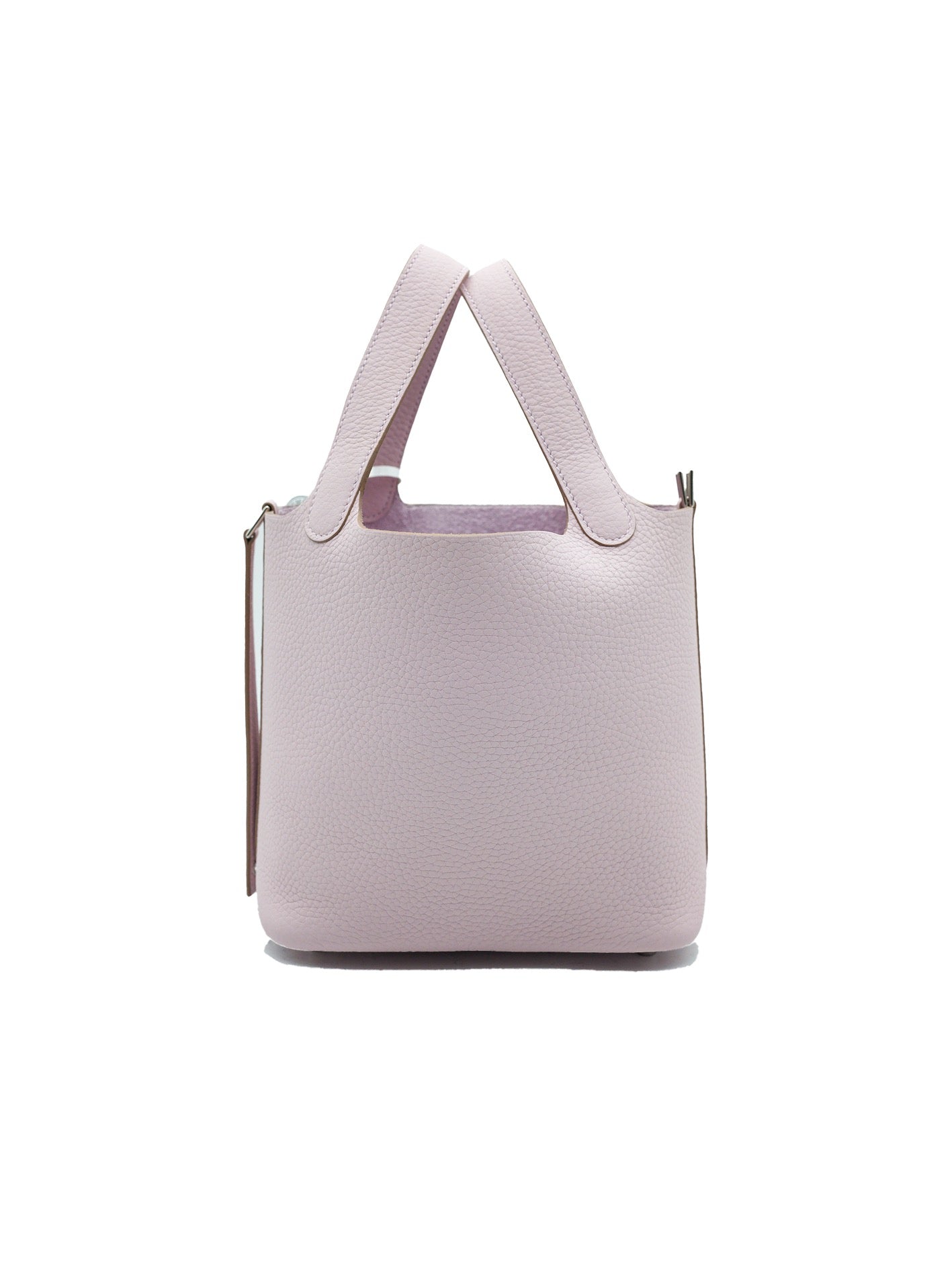 NEW HERMÈS PICOTIN 18 TAURILLON CLEMENCE MAUVE PALE PHW