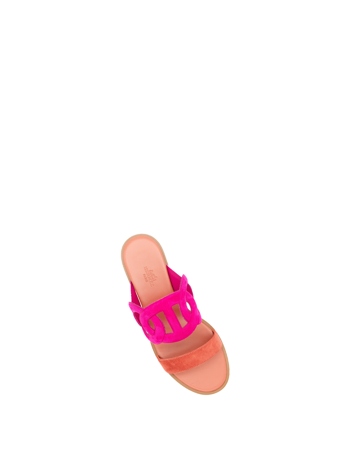 NEW HERMÈS LAGUNE SANDAL ROSE SAKURA/ ROUGE TOMETT