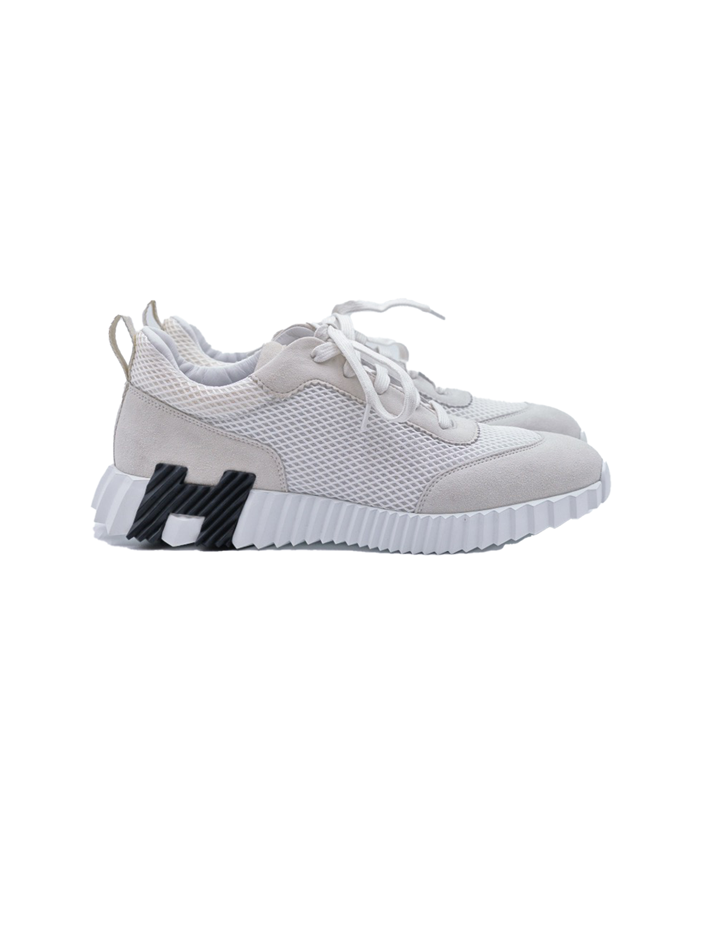 NEW BOUNCING SNEAKER BLANC WHITE SHOELACES