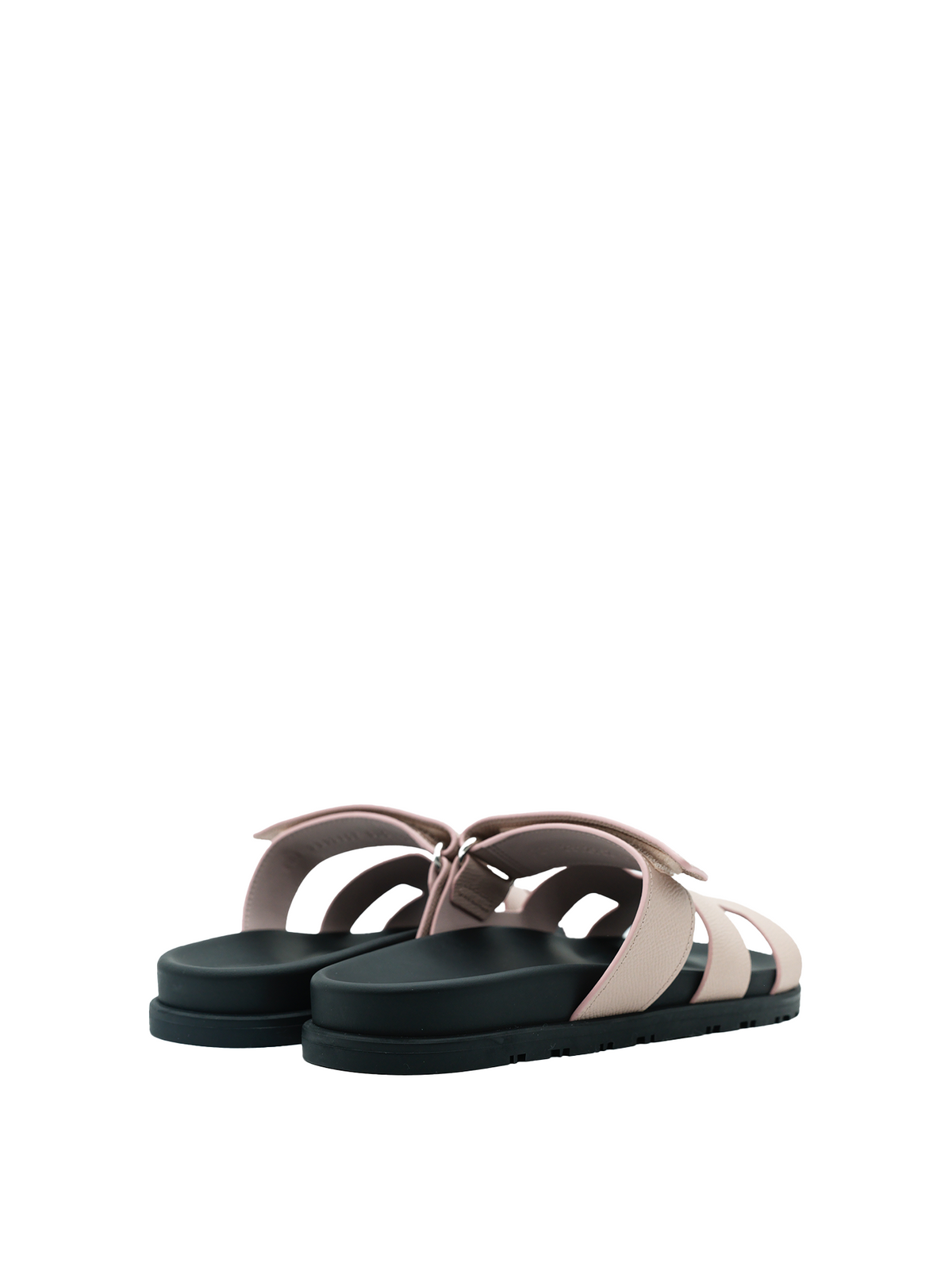NEW HERMÈS CHYPRE SANDAL ROSE PORCELAINE