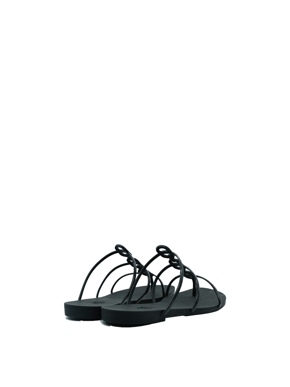 NEW HERMÈS MYKONOS SANDAL BLACK