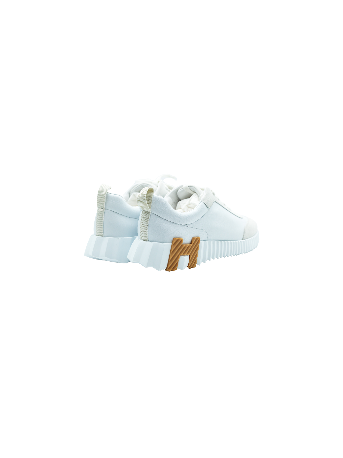 NEW HERMÈS BOUNCING SNEAKER WHITE