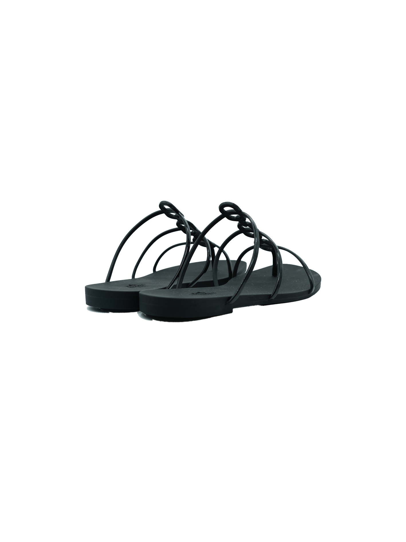 NEW HERMÈS MYKONOS SANDAL BLACK