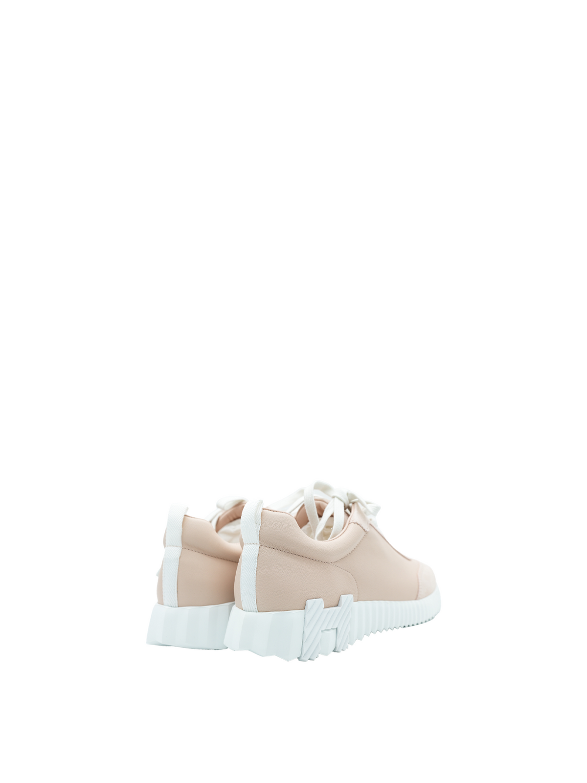 NEW HERMÈS BOUNCING SNEAKER ROSE PALOMINO