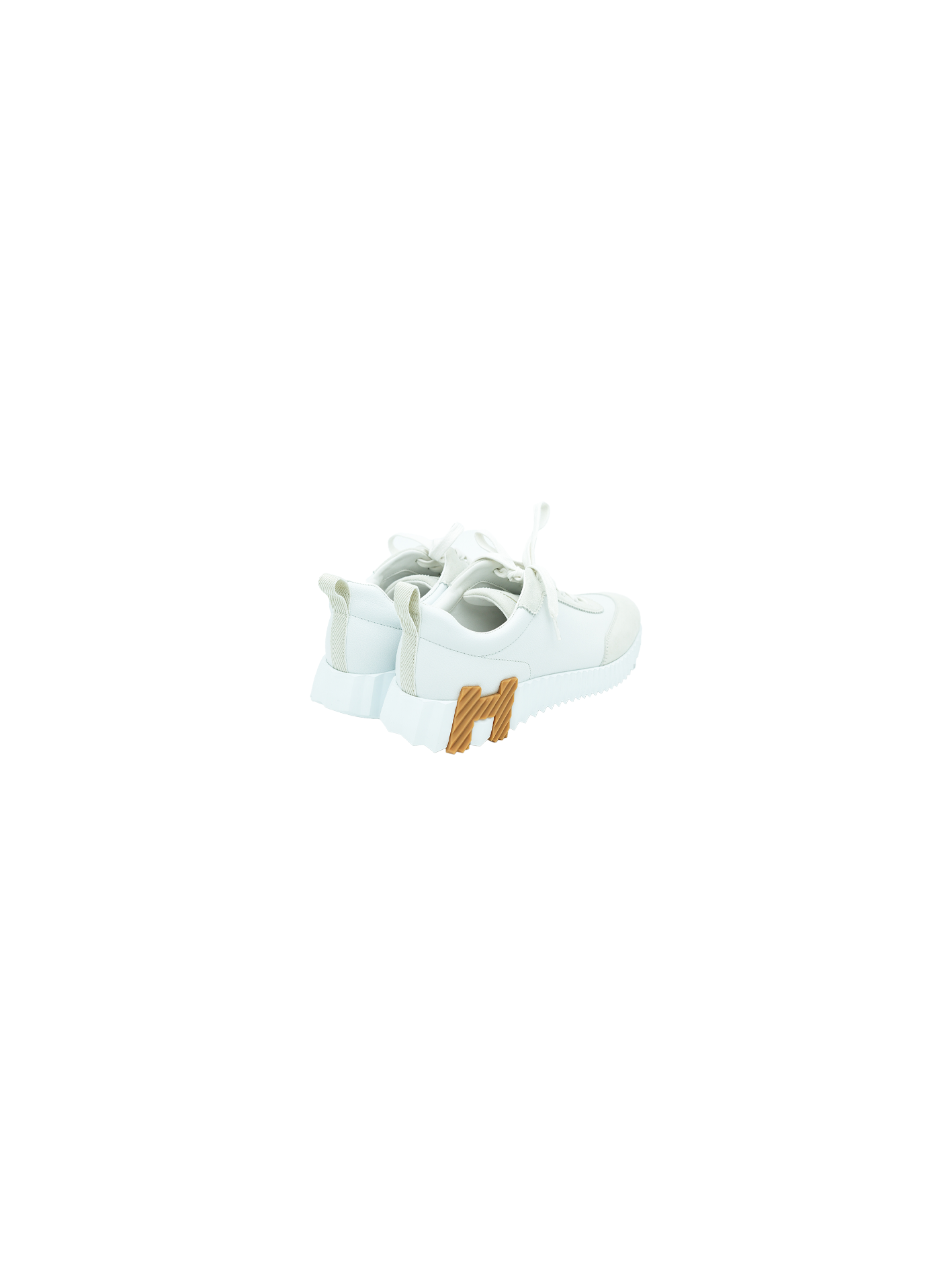 NEW HERMÈS BOUNCING SNEAKER WHITE