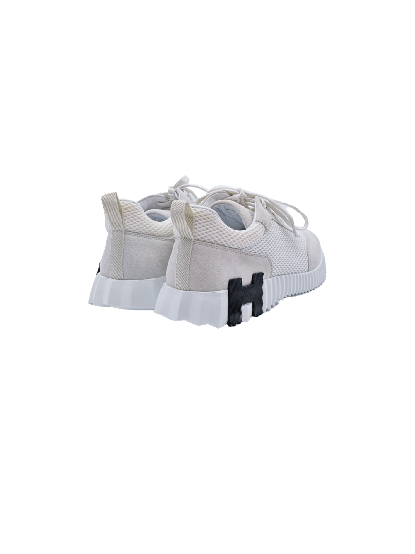 NEW BOUNCING SNEAKER BLANC WHITE SHOELACES