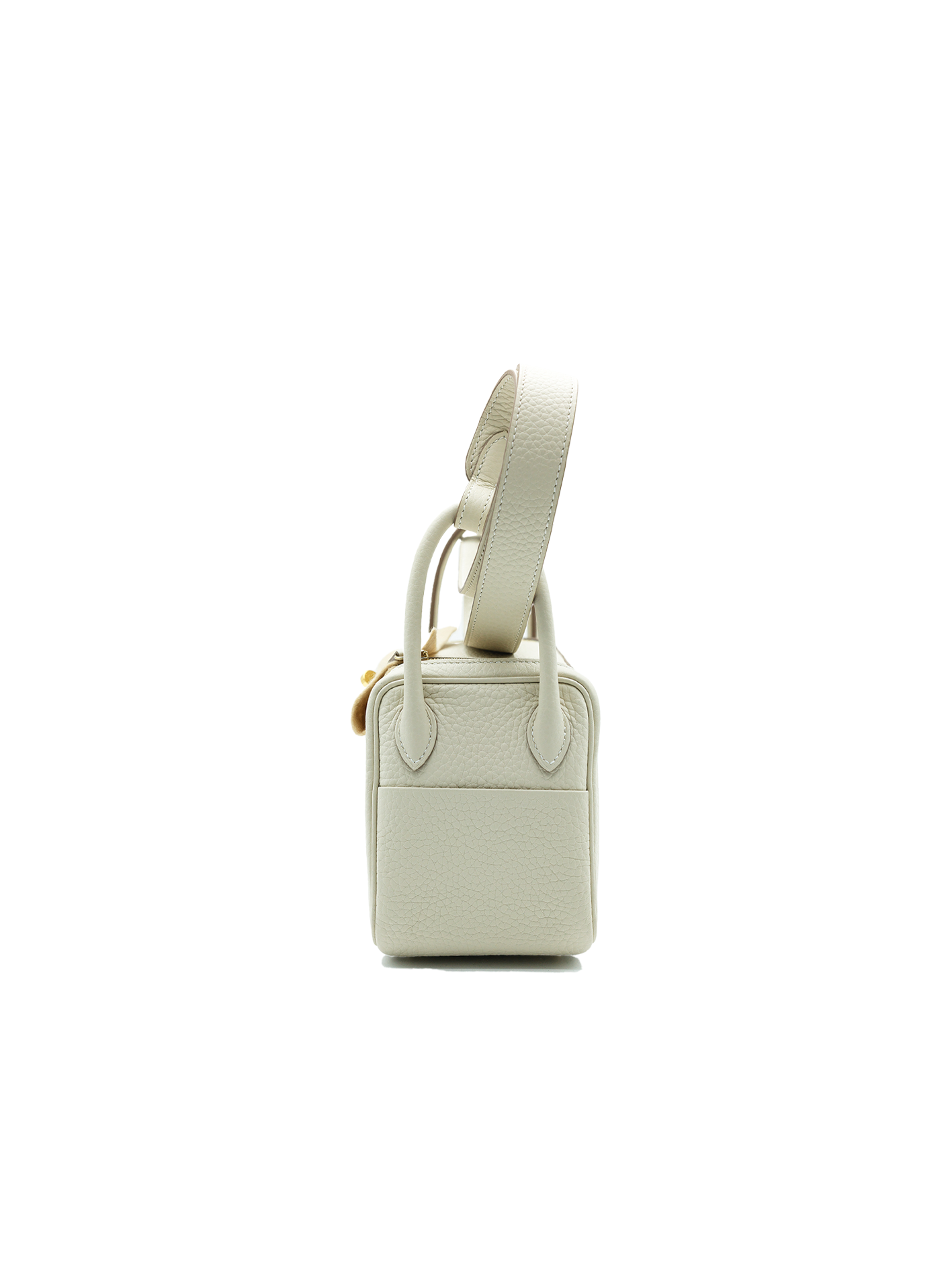 PRE-LOVED HERMÈS MINI LINDY TAURILLON CLEMENCE CRAIE GHW