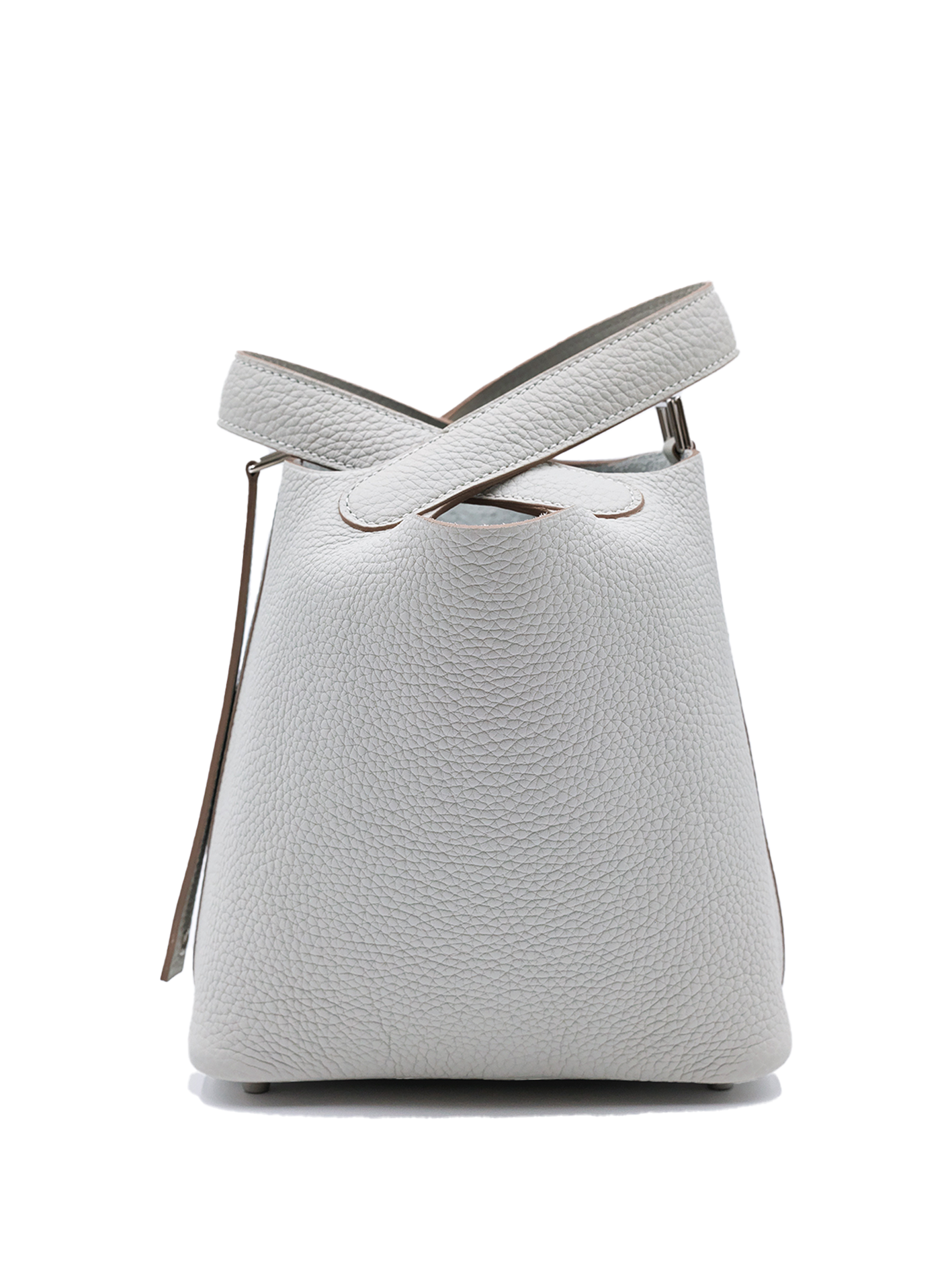 全新爱马仕 PICOTIN 18 TAURILLON CLEMENCE GRIS PERLE PHW