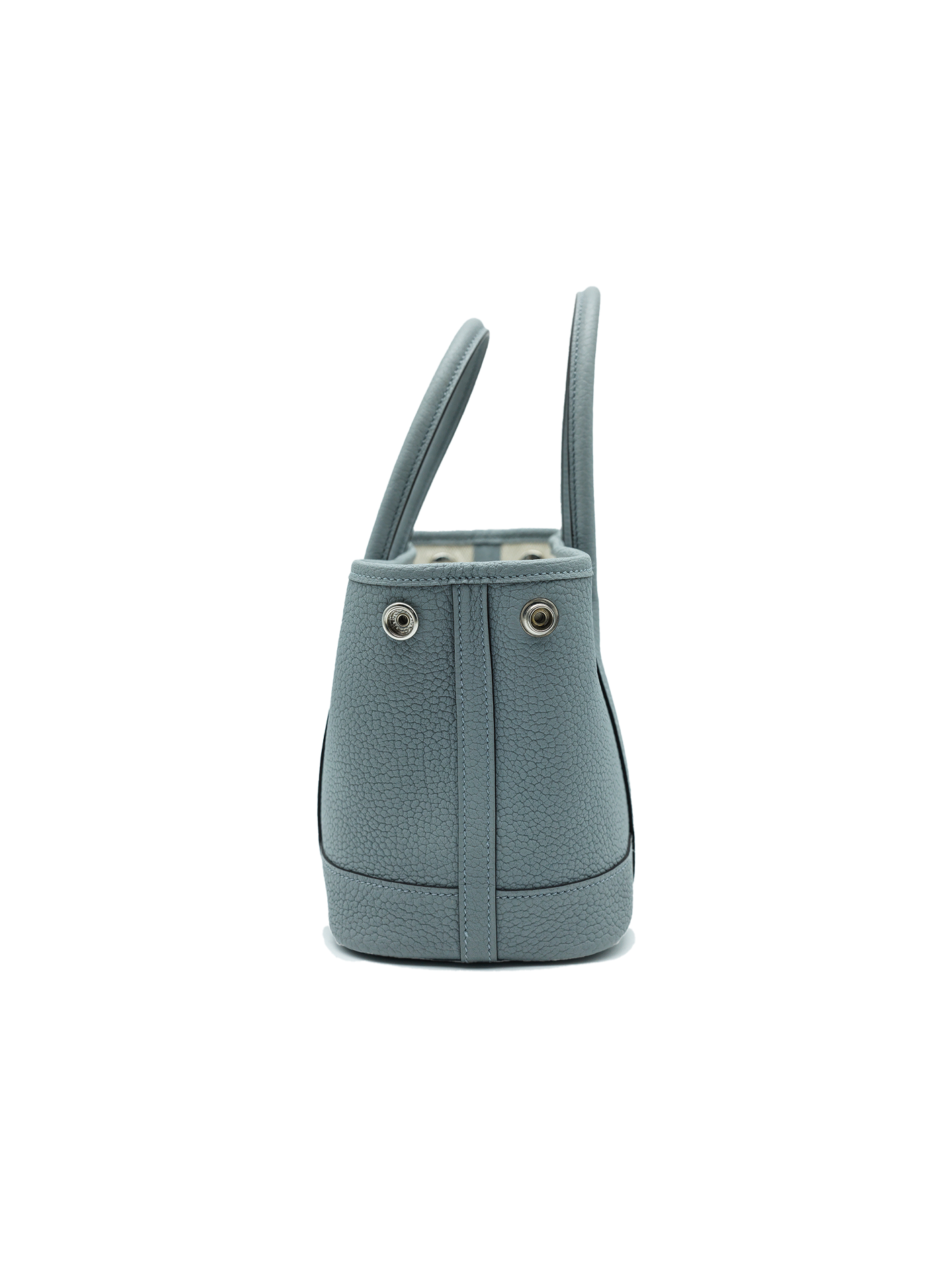 PRE-LOVED HERMÈS MINI GARDEN PARTY NEGONDA GRIS PANTIN PHW