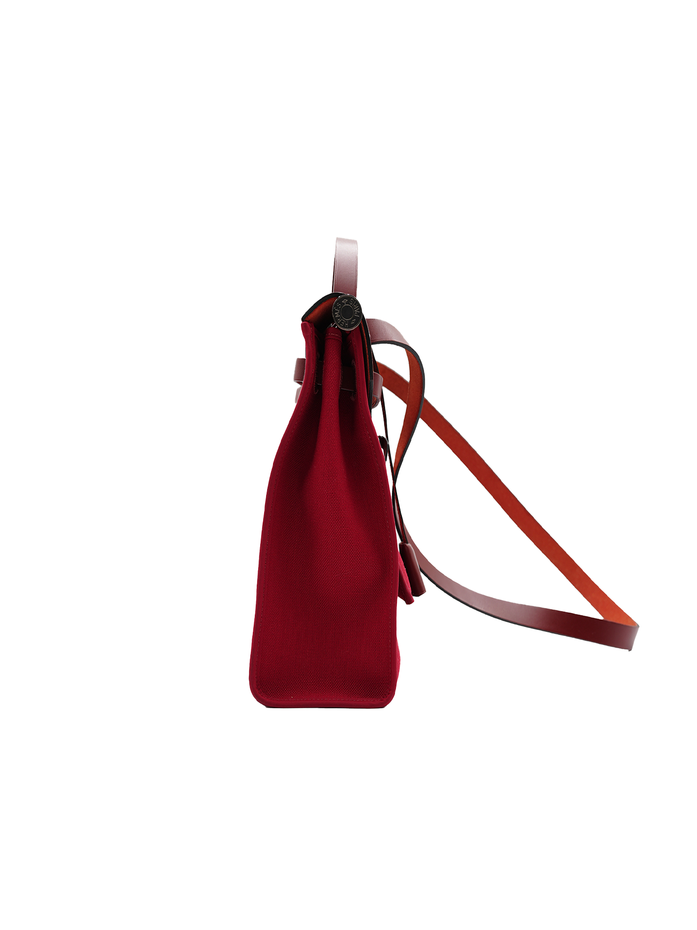 二手 HERBAG 31 TOILE/SWIFT ROUGE GRENAT PHW