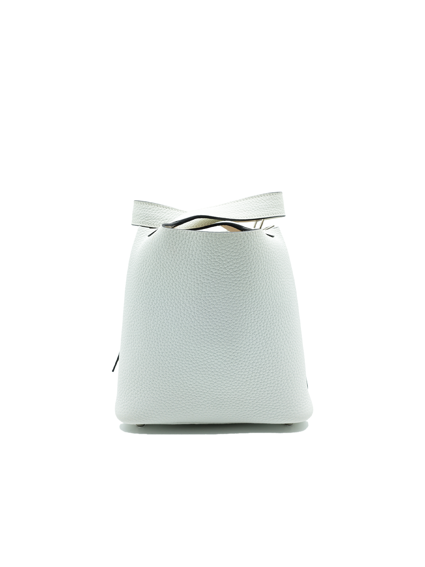 NEW HERMES PICOTIN 18 TAURILLON CLEMENCE NEW WHITE PHW