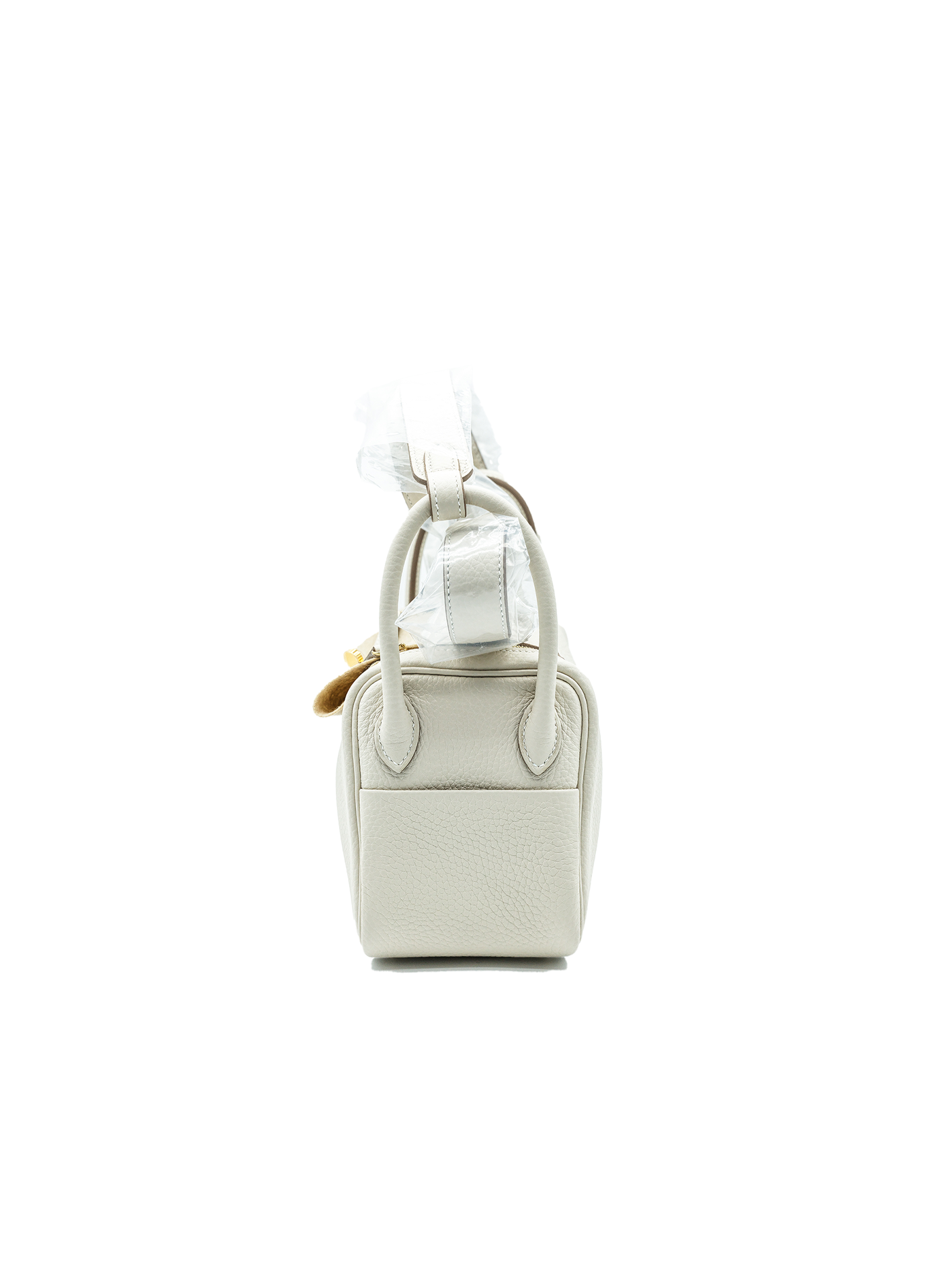 NEW HERMES MINI LINDY TAURILLON CLEMENCE CRAIE GHW