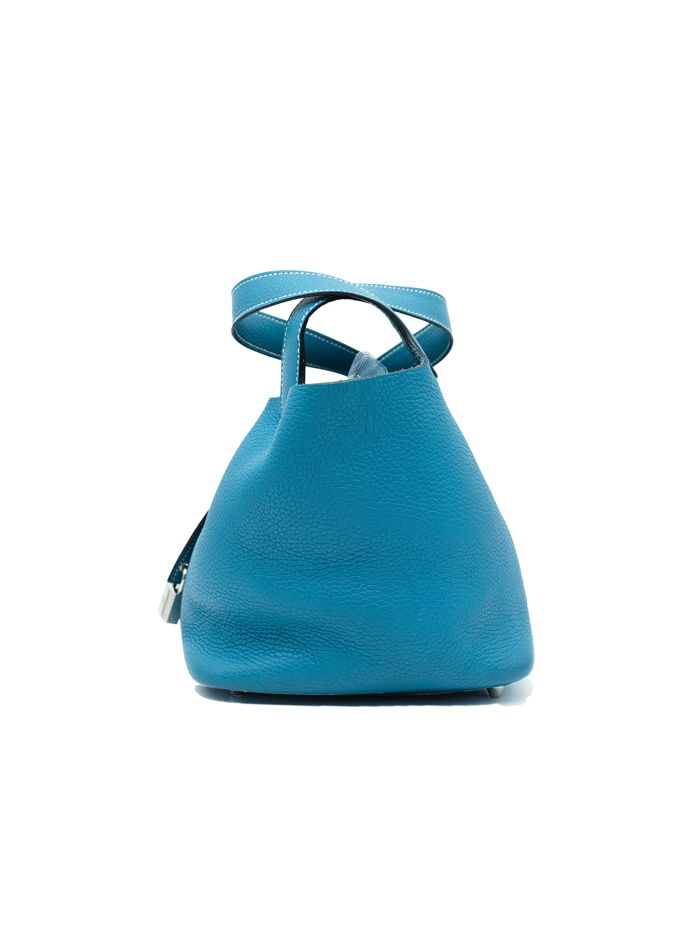 PRE-LOVED HERMÈS PICOTIN 18 TAURILLON CLEMENCE BLUE JEAN PHW