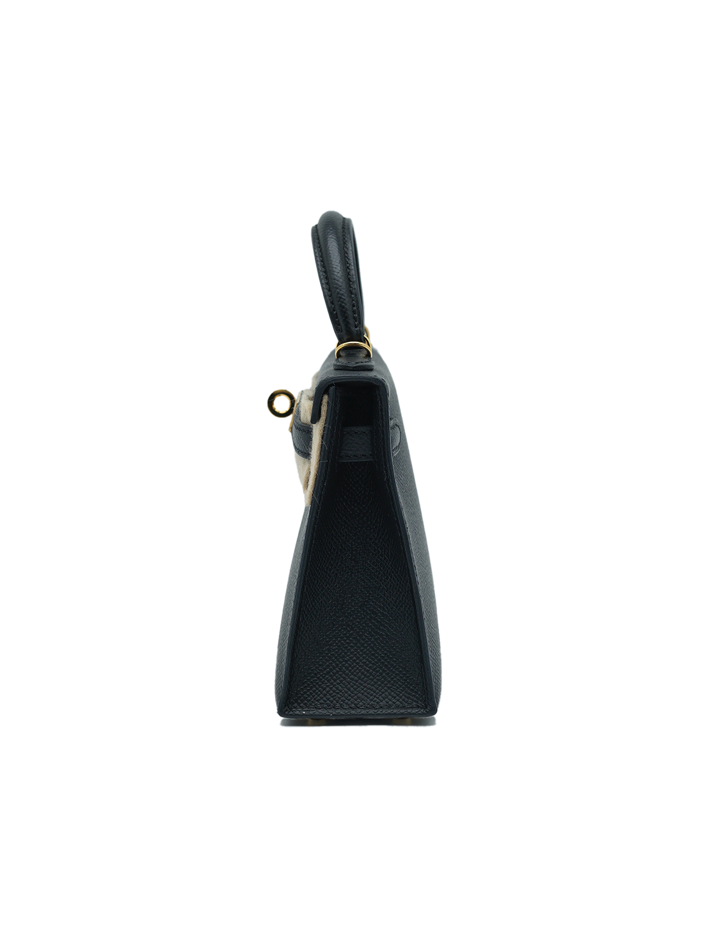 PRE-LOVED HERMÈS MINI KELLY II EPSOM BLACK GHW