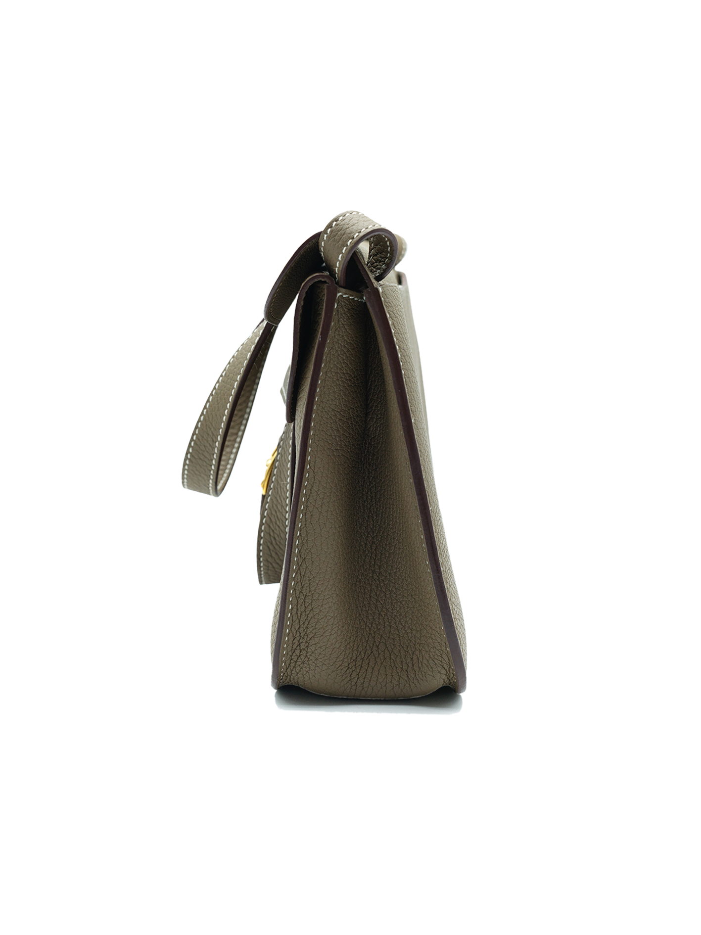 PRE-LOVED HERMES HALZAN 25 TAURILLON CLEMENCE ETOUPE GHW