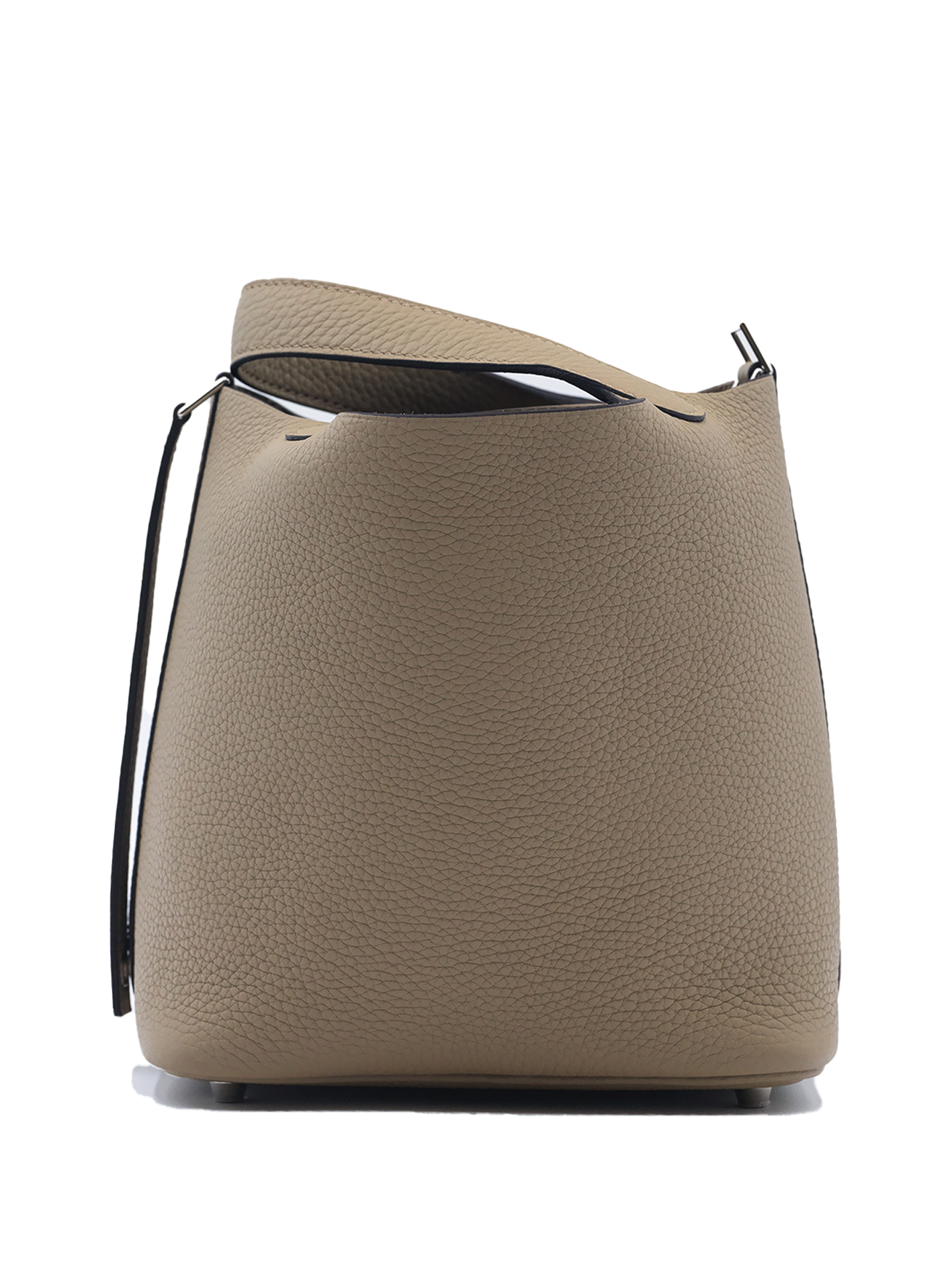 全新 HERMES PICOTIN 18 TAURILLON CLEMENCE 米色 MARFA PHW