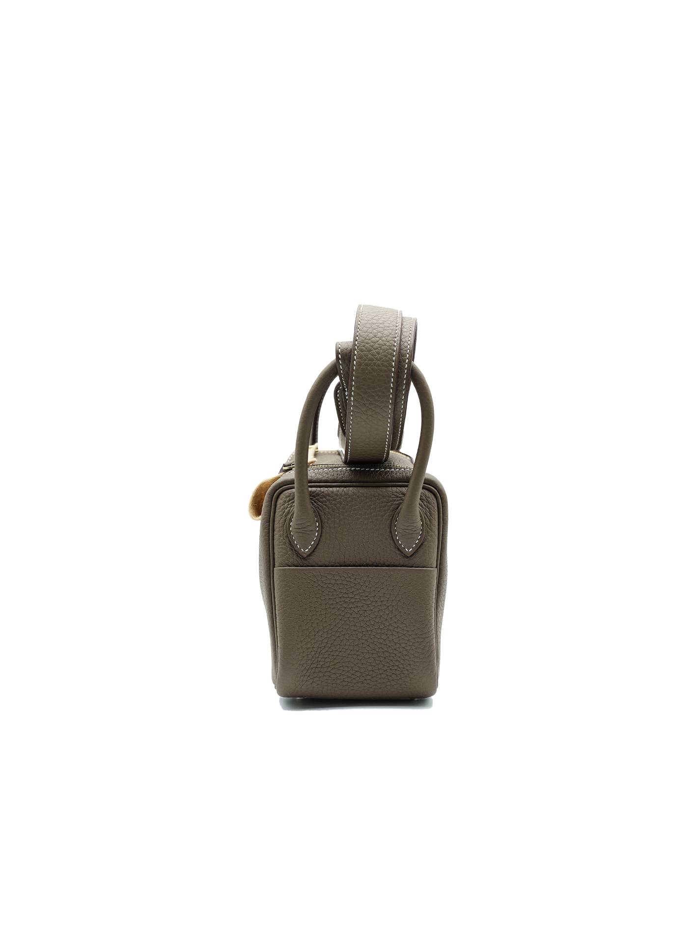 PRE-LOVED HERMES MINI LINDY TAURILLON CLEMENCE ETOUPE GHW