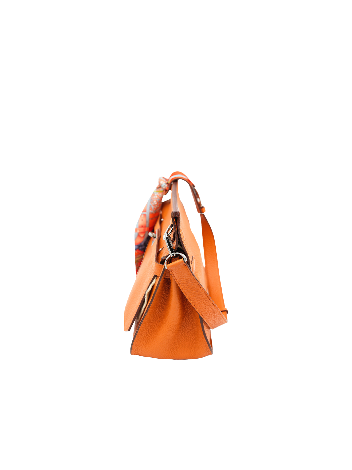 PRE-LOVED HERMÈS JYPSIERE 28 TAURILLON CLEMENCE HERMÈS ORANGE PHW