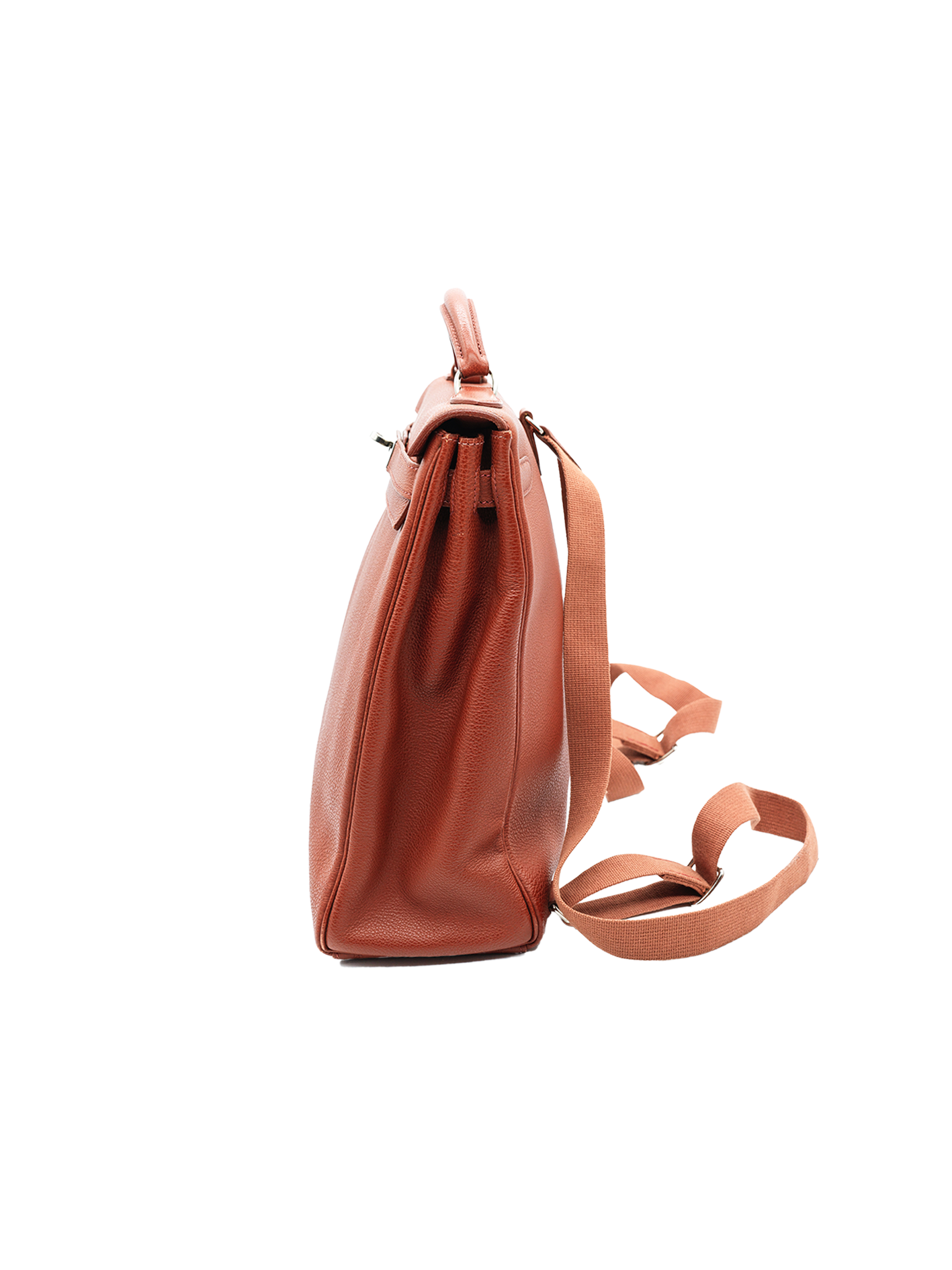PRE-LOVED HERMÈS KELLY ADO TAURILLON CLEMENCE SIENNE PHW