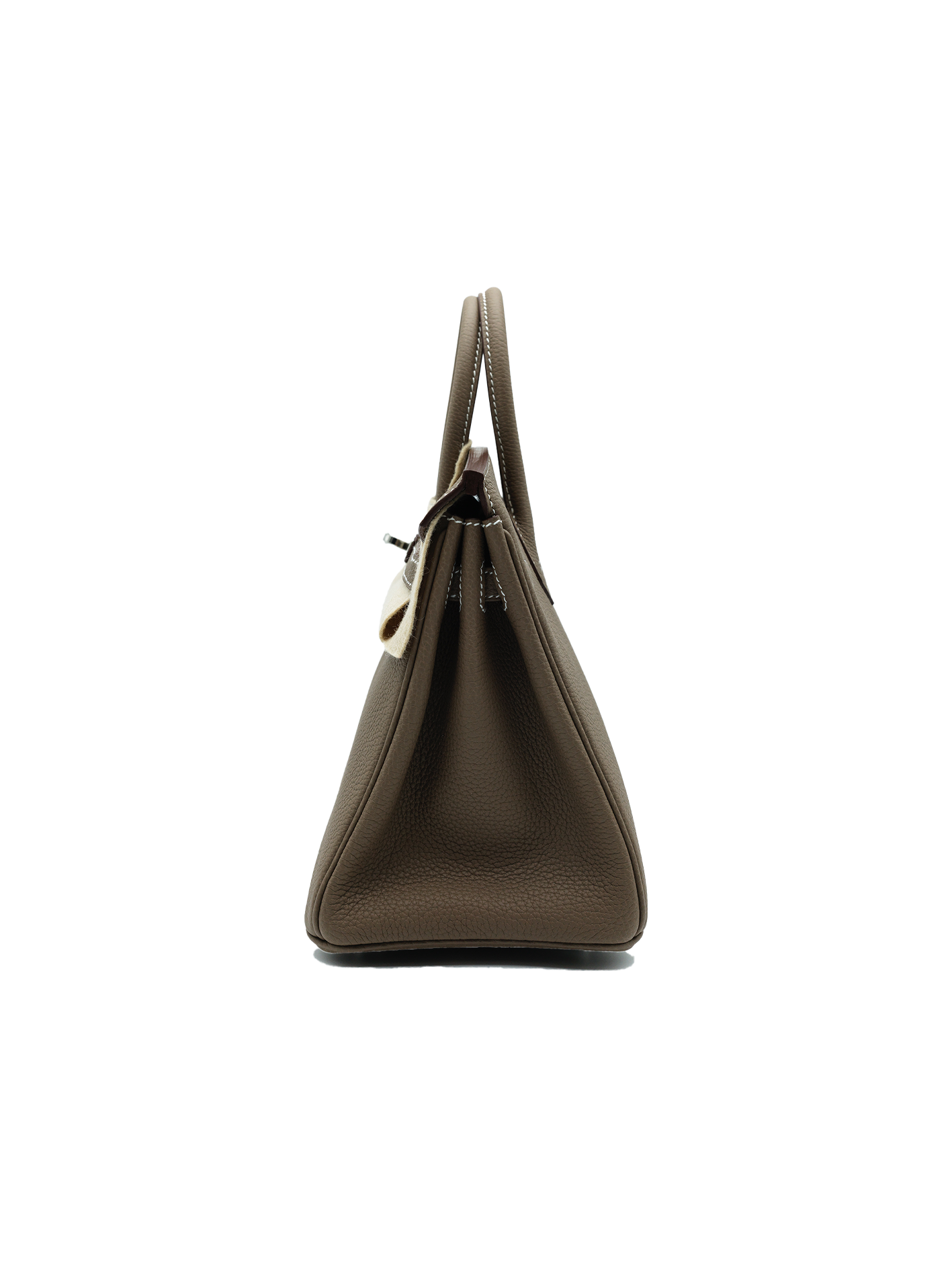 NEW HERMÈS BIRKIN 25 TOGO ETOUPE PHW