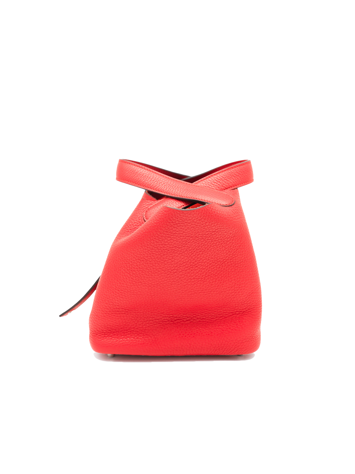 PRE-LOVED HERMÈS PICOTIN 18 TAURILLON CLEMENCE ROUGE DE COEUR PHW