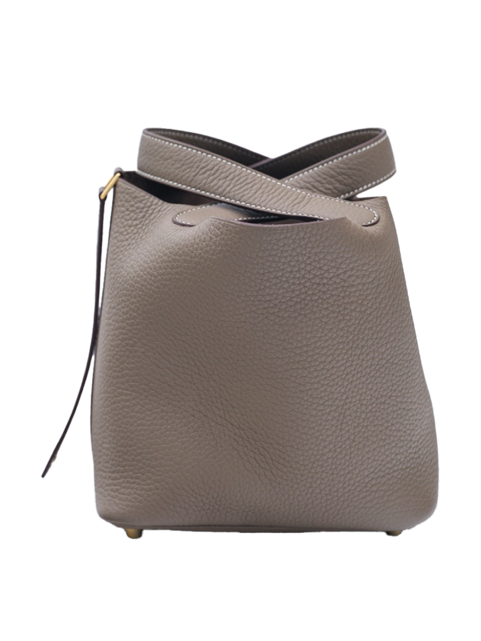 二手 HERMES PICOTIN 18 TAURILLON CLEMENCE ETOUPE GHW
