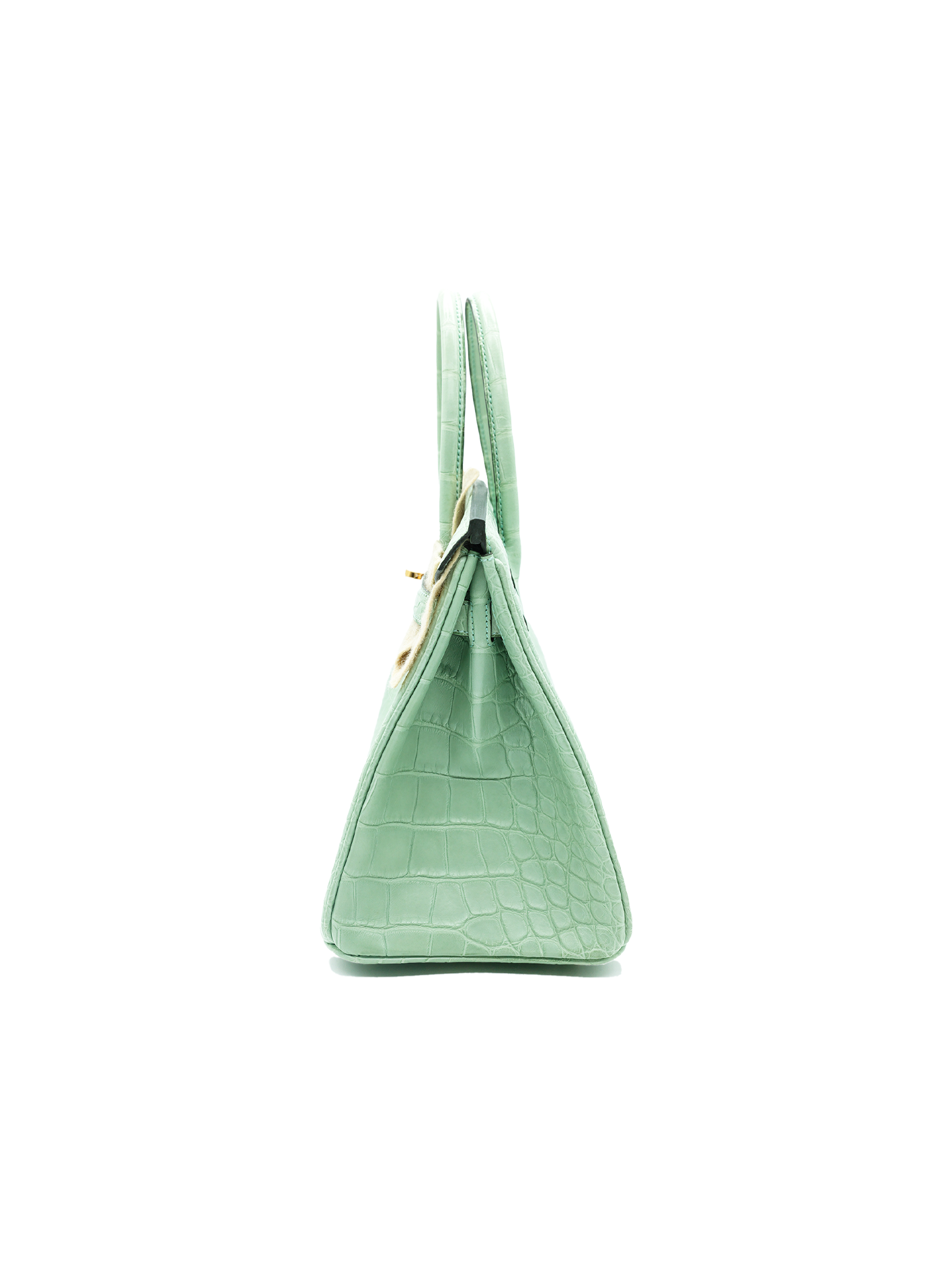 NEW HERMÈS BIRKIN 30 POROSUS CROCODILE VERT D'EAU GHW