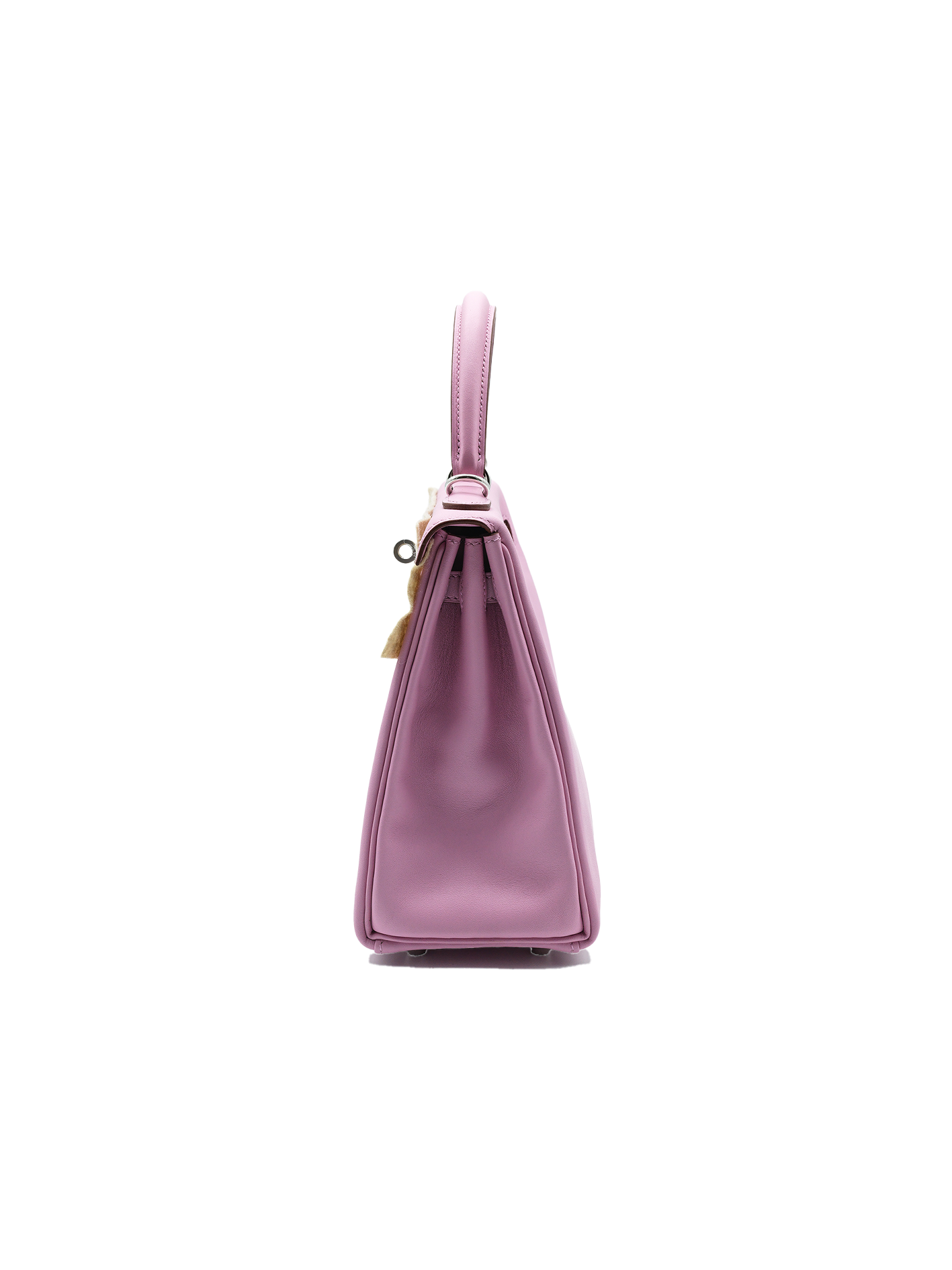 NEW HERMES KELLY 25 SWIFT MAUVE SYLVESTRE PHW