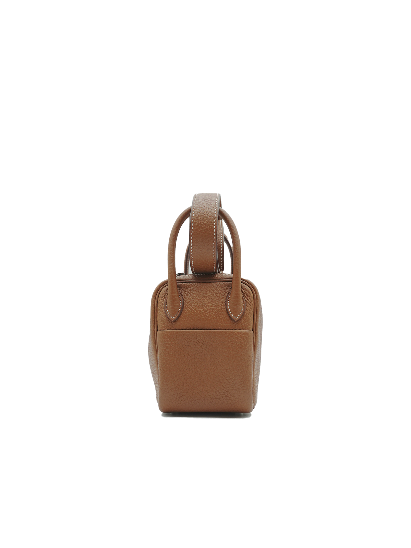 PRE-LOVED HERMES MINI LINDY TAURILLON CLEMENCE GOLD PHW