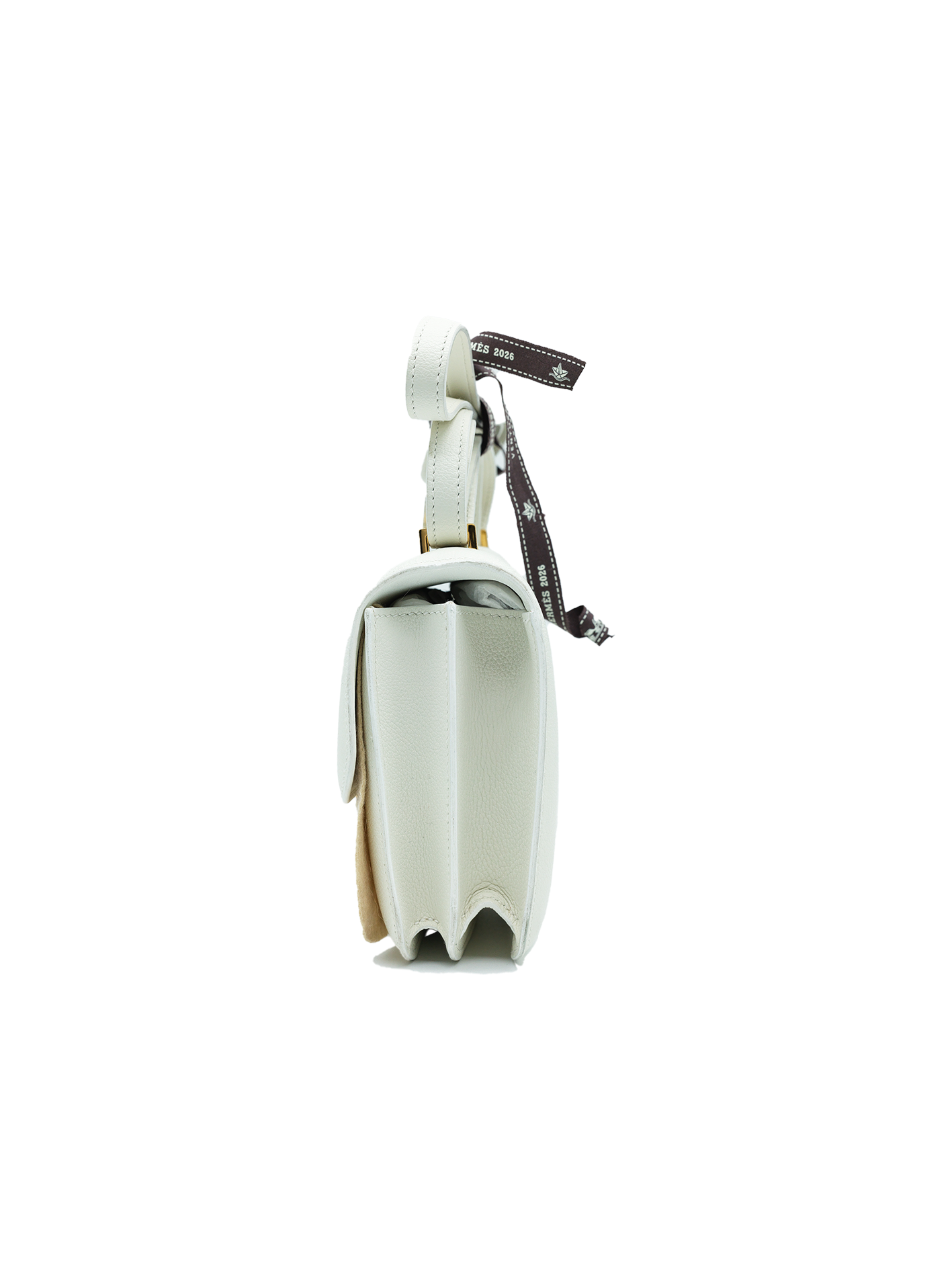 PRE-LOVED HERMÈS CONSTANCE 19 EVERCOLOR BLANC GHW