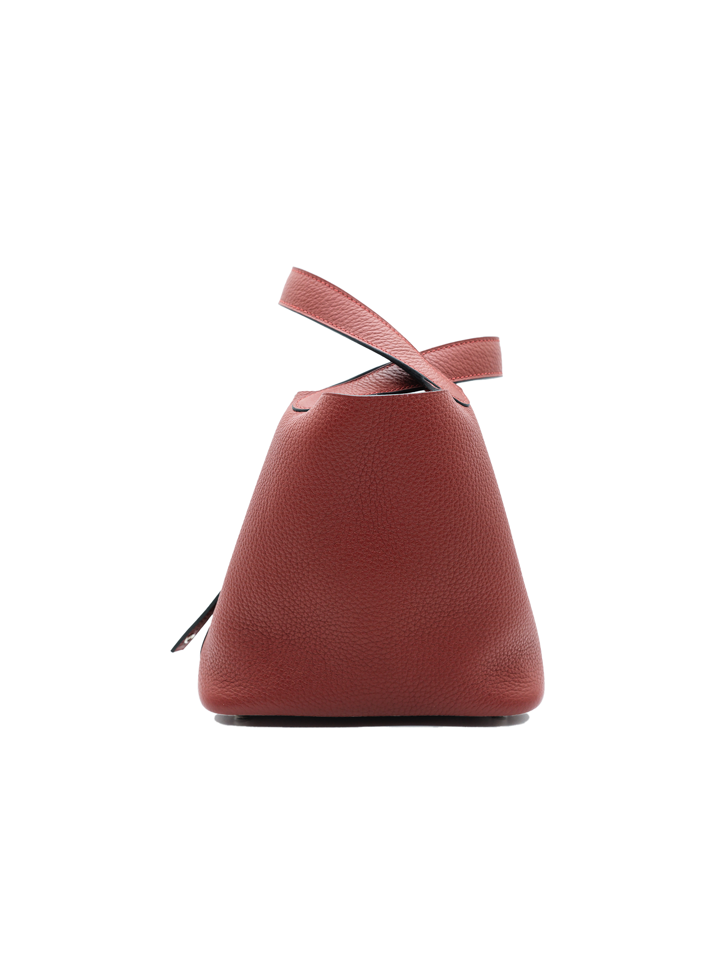 PRE-LOVED HERMÈS PICOTIN 18 TAURILLON CLEMENCE ROUGE H PHW