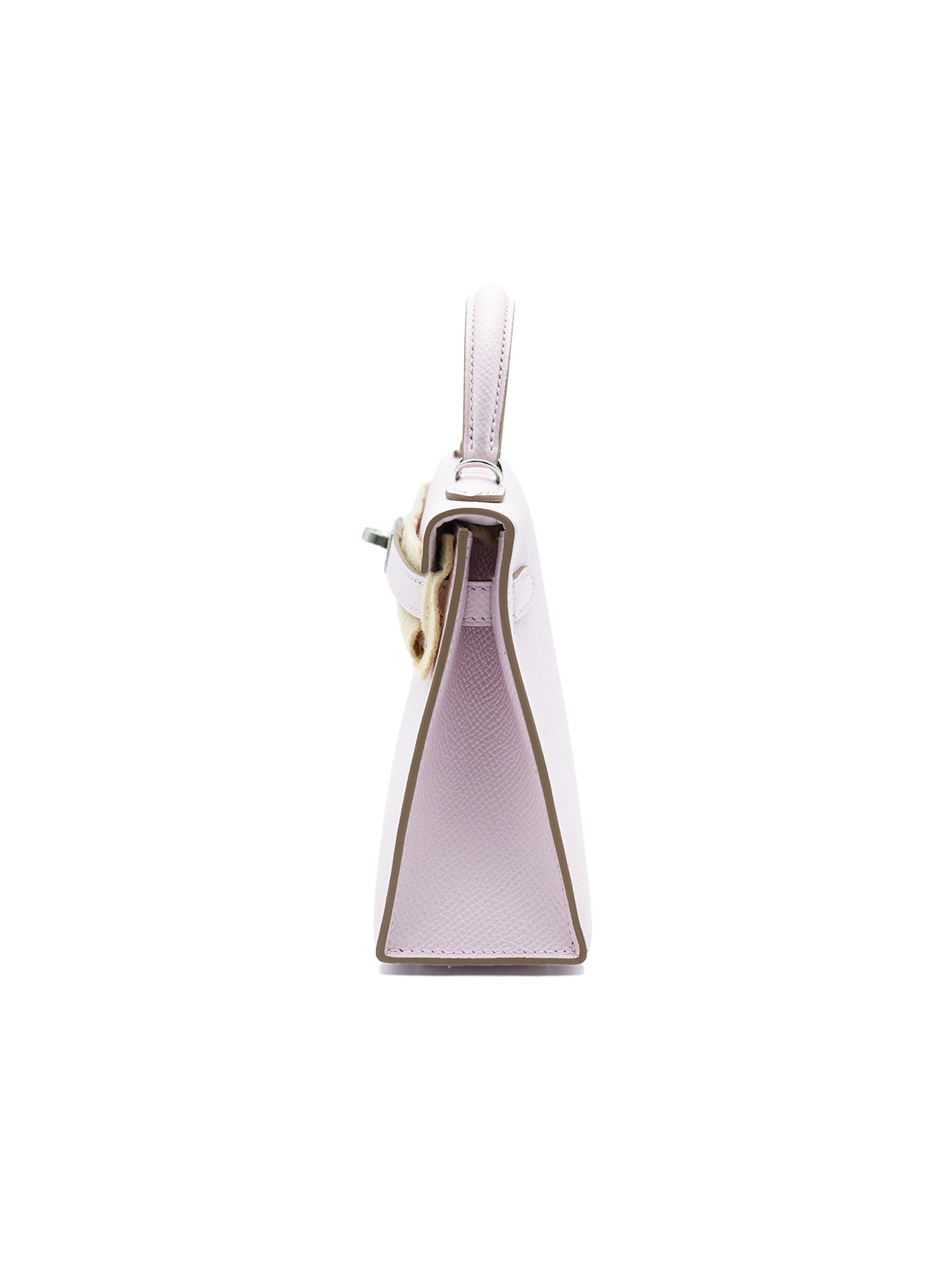 NEW HERMES MINI KELLY II EPSOM MAUVE PALE PHW