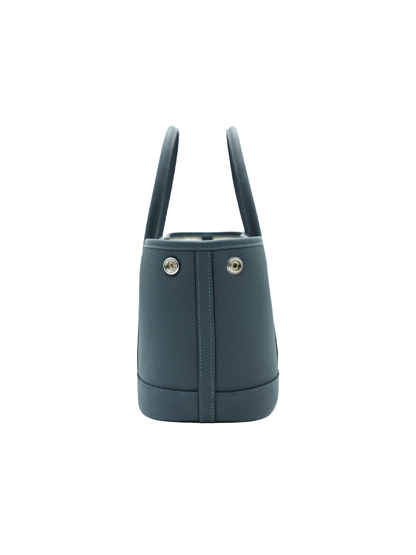 NEW HERMÈS MINI GARDEN PARTY TOGO GRIS MISTY PHW
