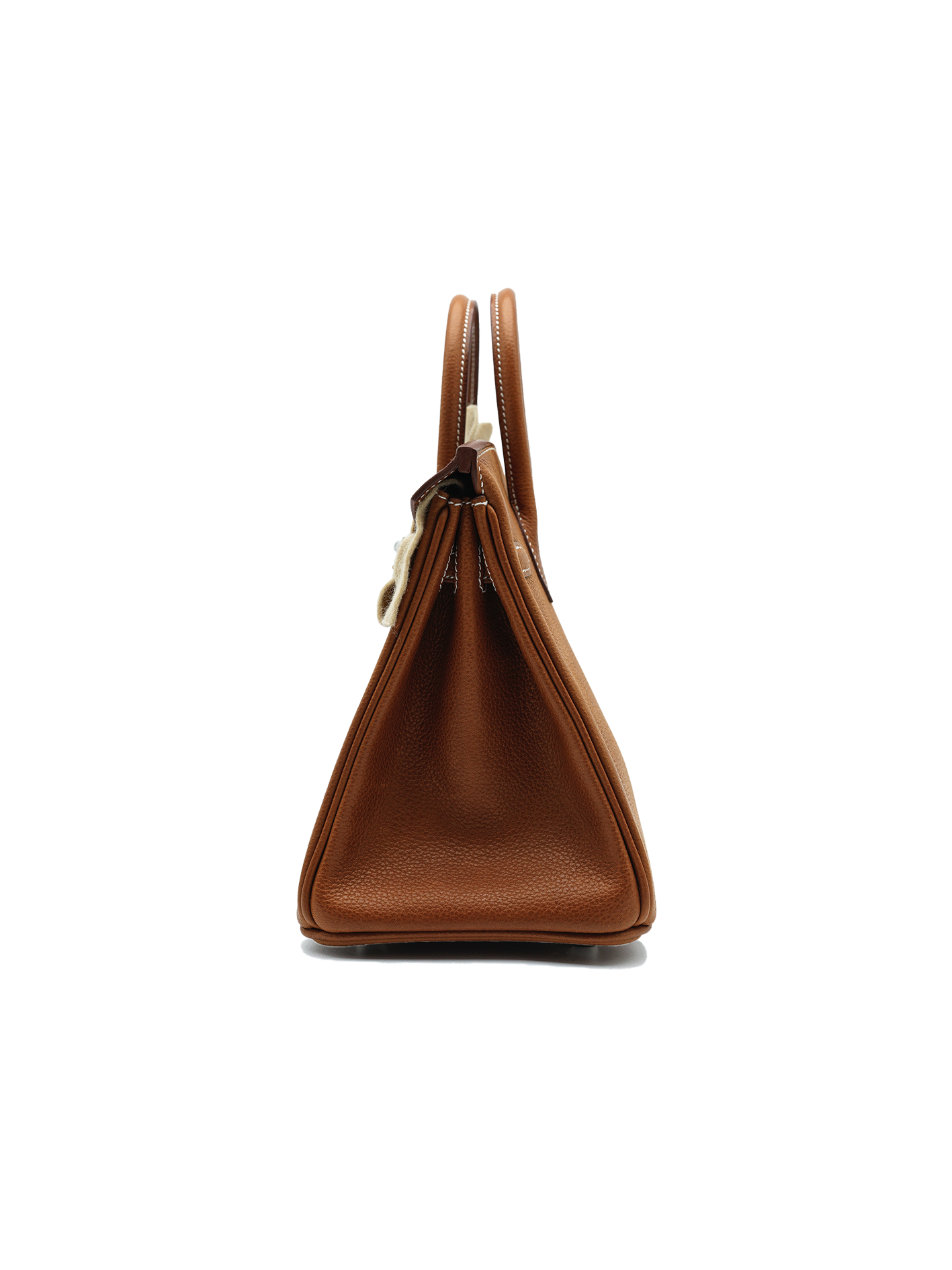 NEW HERMÈS BIRKIN 25 BARENIA FAUBOURG FAUVE PHW