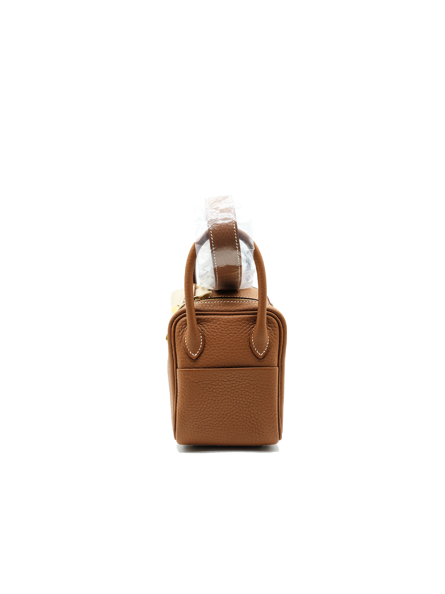 NEW HERMES MINI LINDY TAURILLON CLEMENCE GOLD GHW