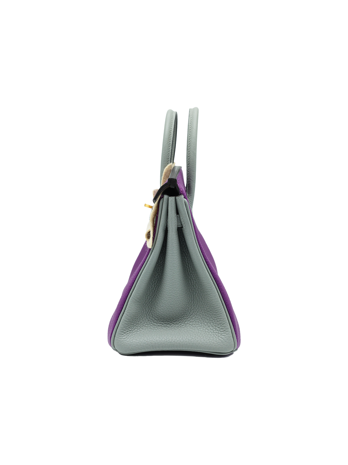 NEW HERMÈS BIRKIN 25 TOGO PARME/ GRIS MOUETTE BGHW