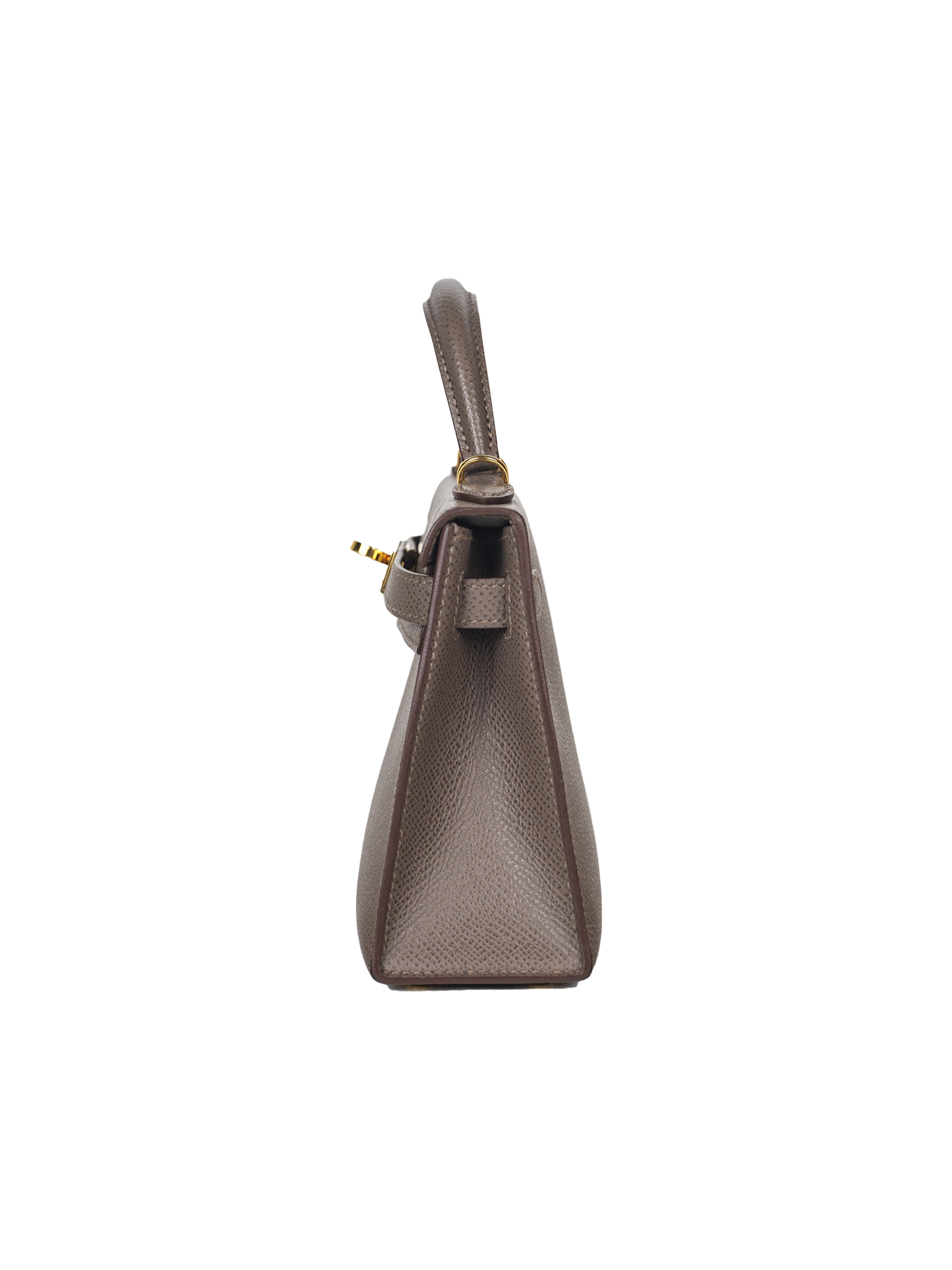 USED HERMES MINI KELLY II EPSOM ETAIN GHW