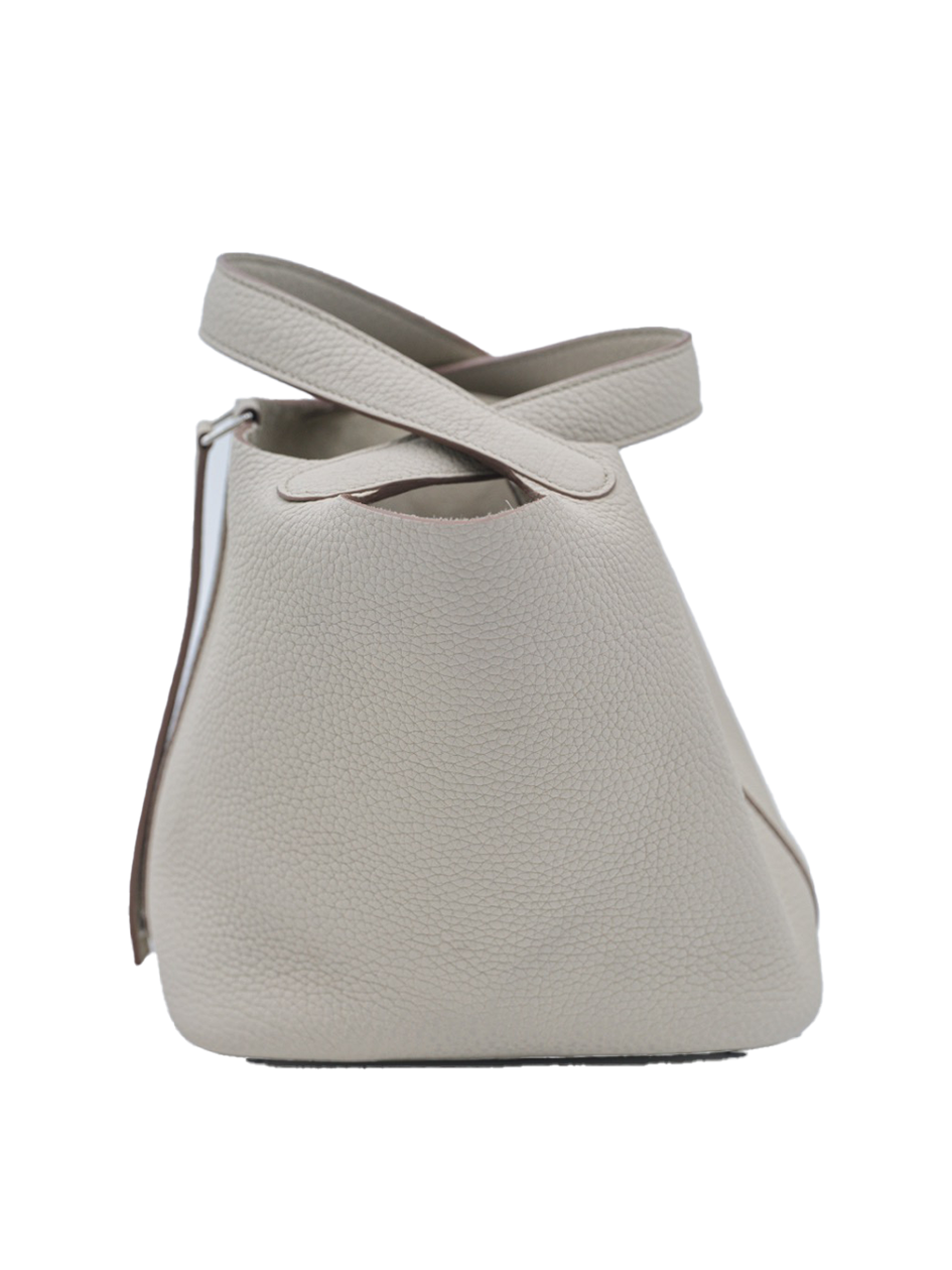 二手爱马仕 PICOTIN 18 TAURILLO CLEMENCE BETON PHW