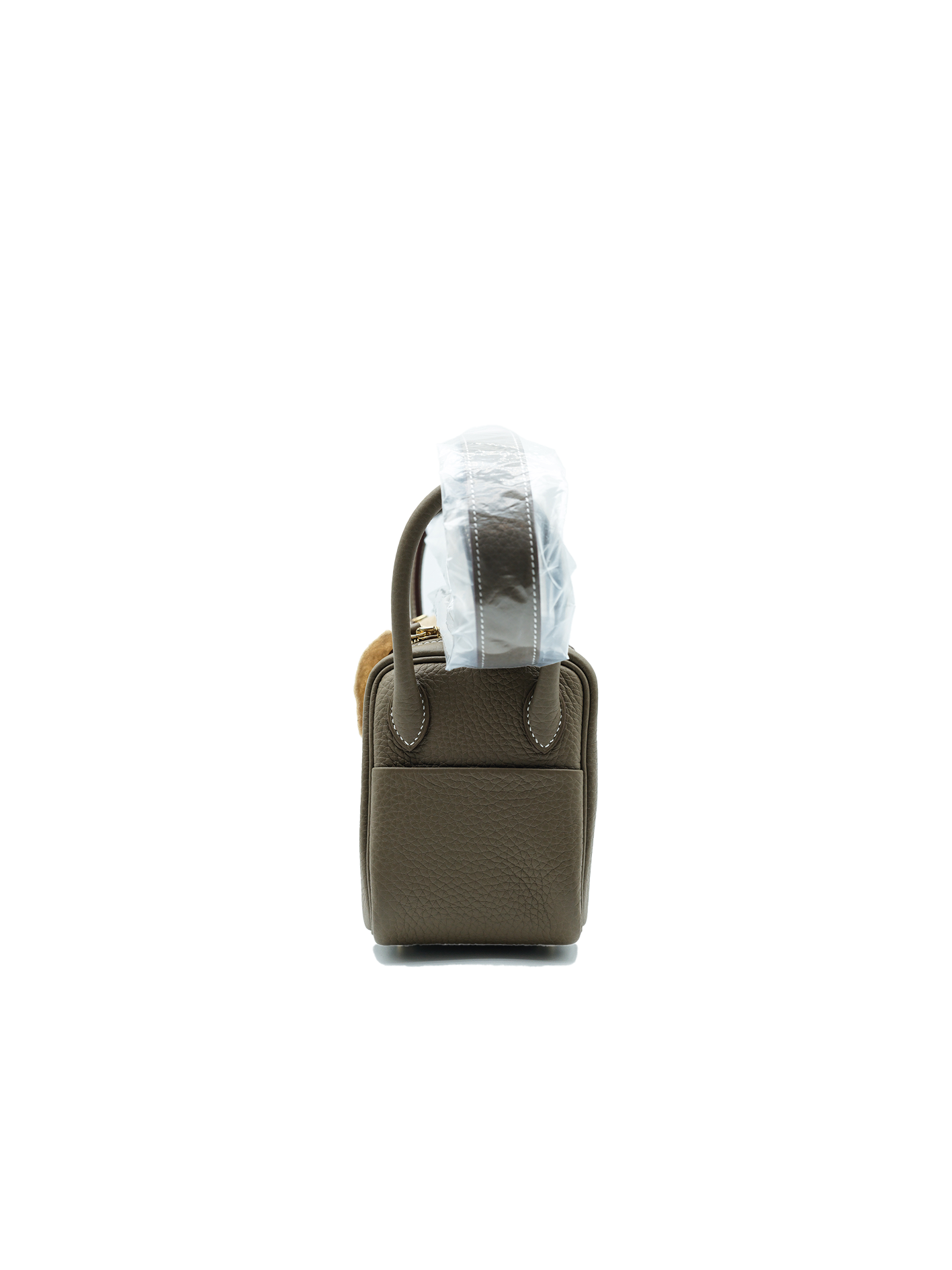 NEW HERMÈS MINI LINDY TAURILLON CLEMENCE ETOUPE GHW