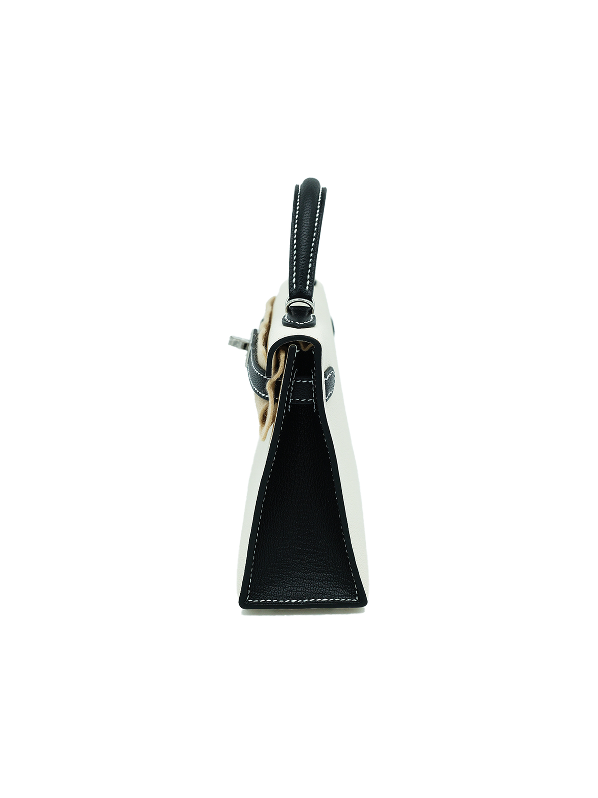 NEW HERMÈS MINI KELLY II MYSORE CRAIE/ BLACK PHW