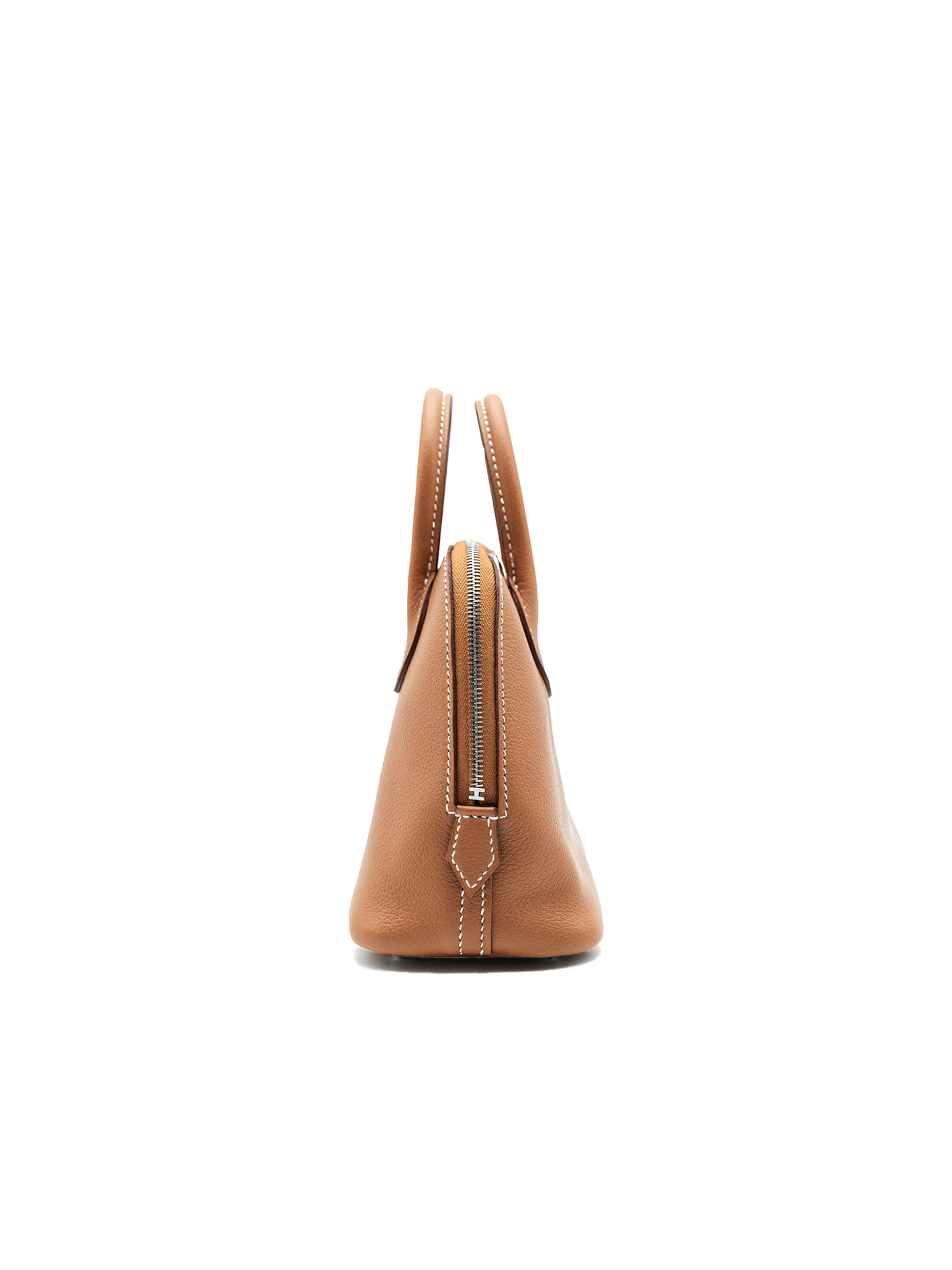 PRE-LOVED HERMÈS MINI BOLIDE EVERCOLOR GOLD PHW