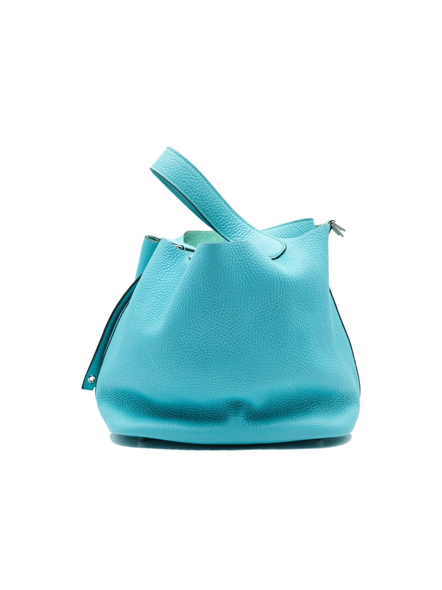 PRE-LOVED HERMÈS PICOTIN 22 TAURILLON CLEMENCE BLEU ATOLL PHW