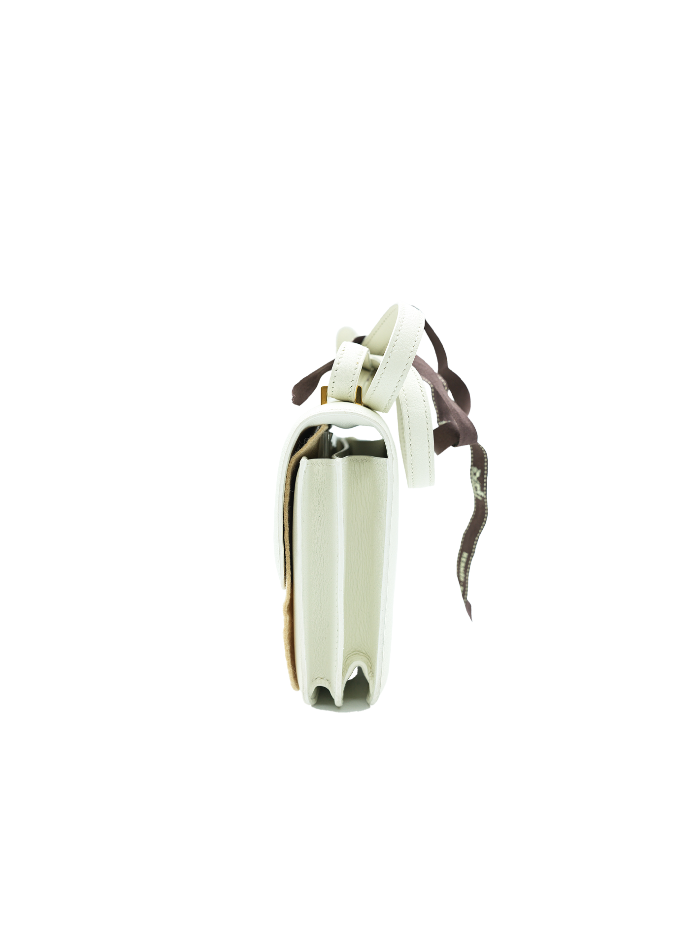 PRE-LOVED HERMÈS CONSTANCE 19 EVERCOLOR BLANC GHW